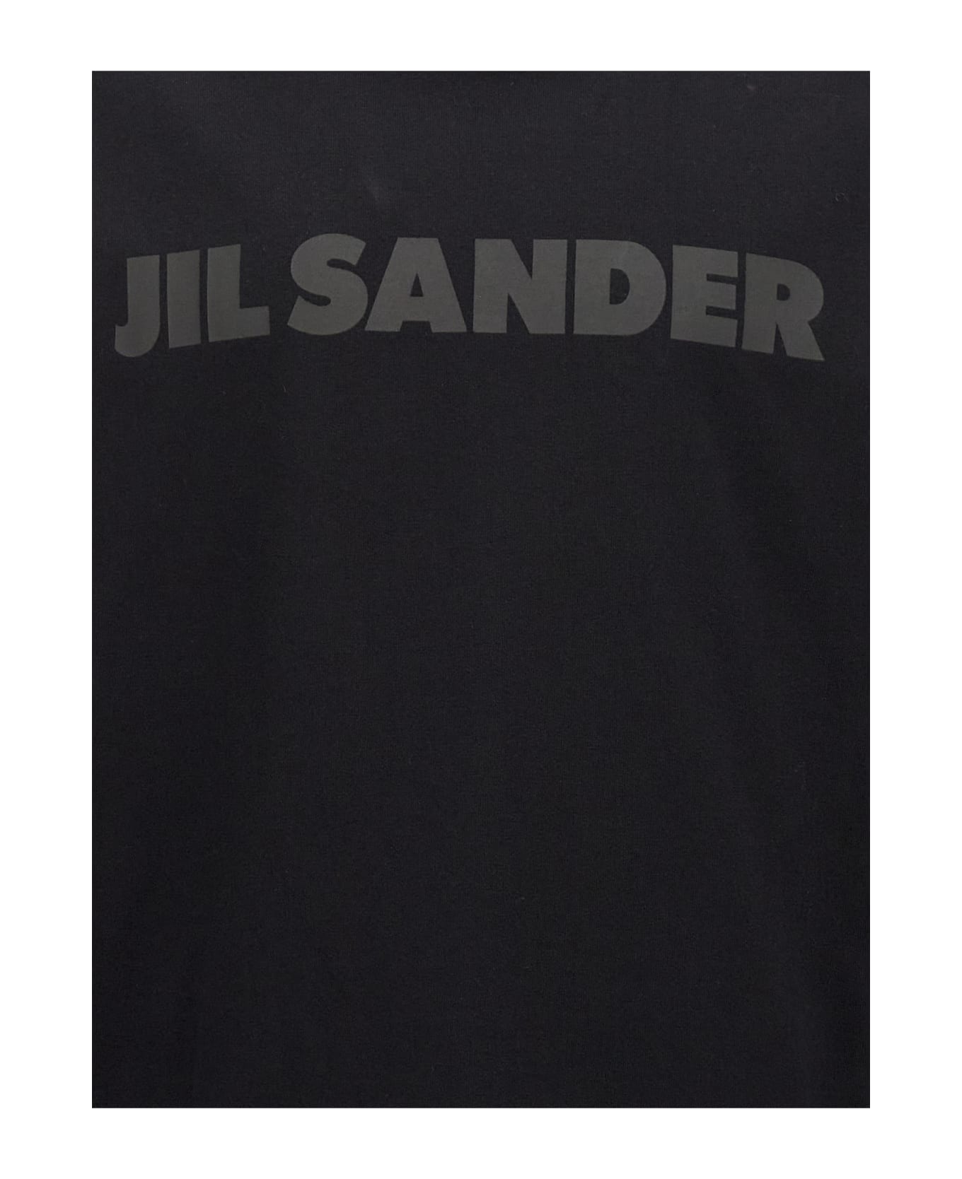 Jil Sander Logo Print T-shirt - Black