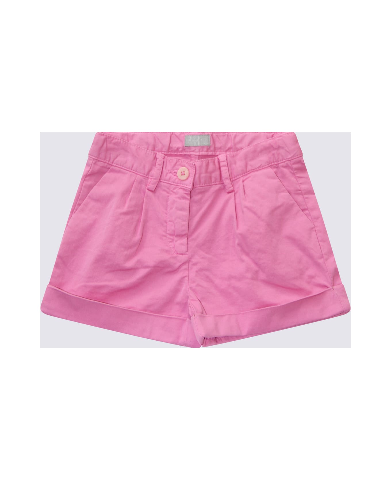Il Gufo Bright Pink Cotton Shorts - ROSA CANINA