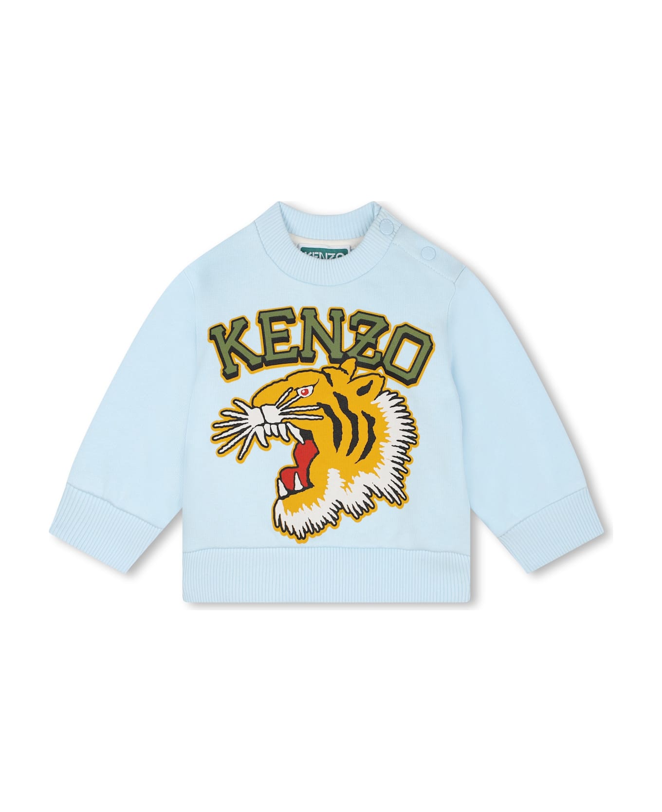 Kenzo Kids Printed Tracksuit - Light blue