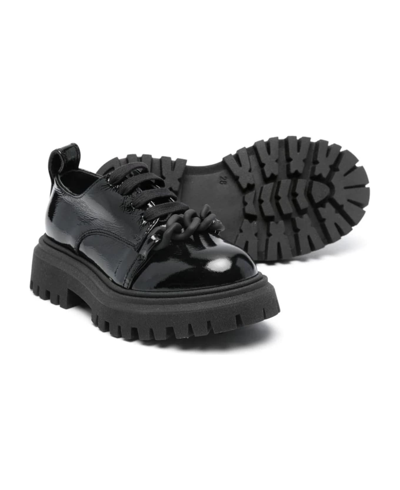 N.21 N°21 Flat Shoes Black - Black