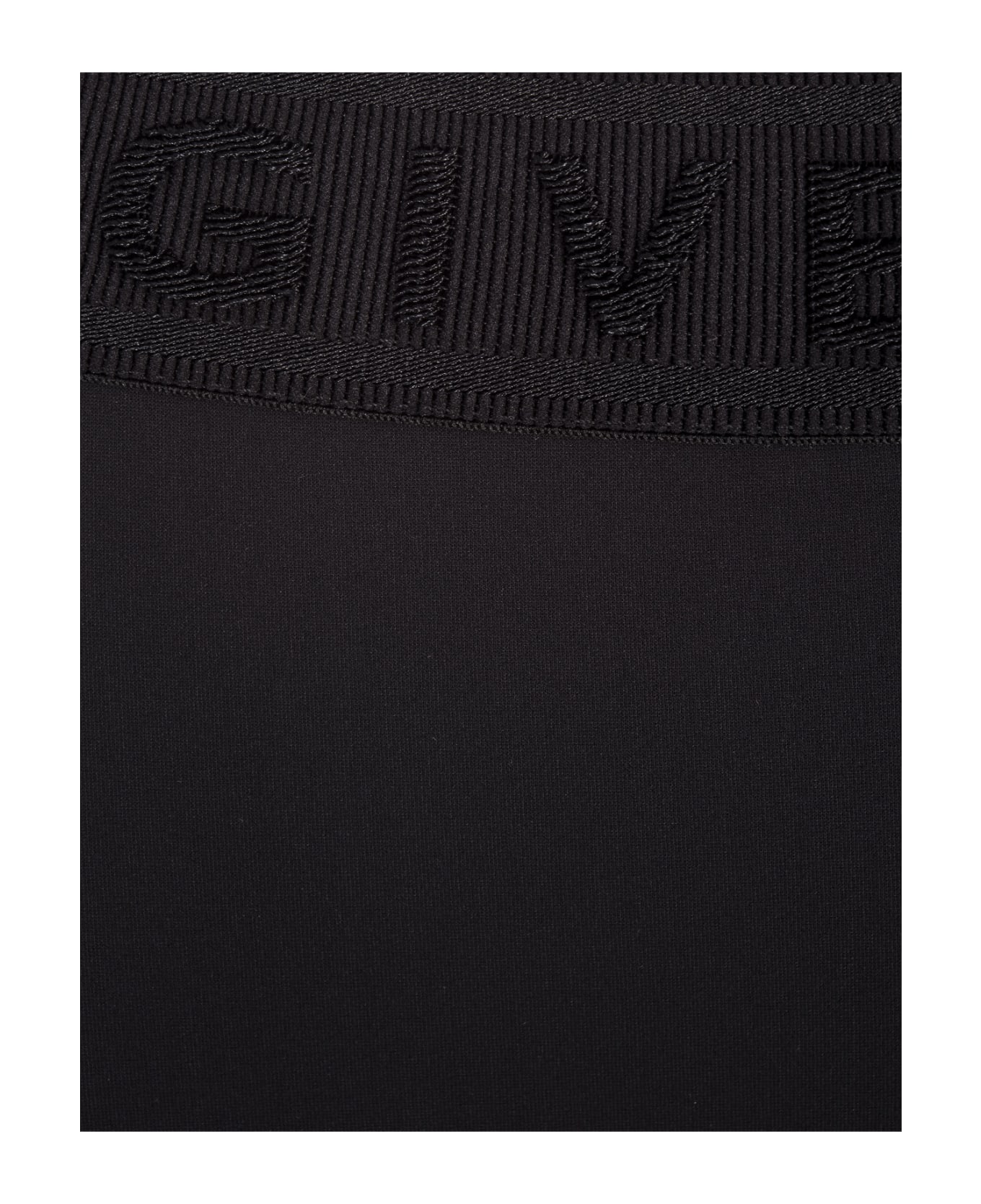 Givenchy Black Jersey Leggings With Givenchy Belt - Black