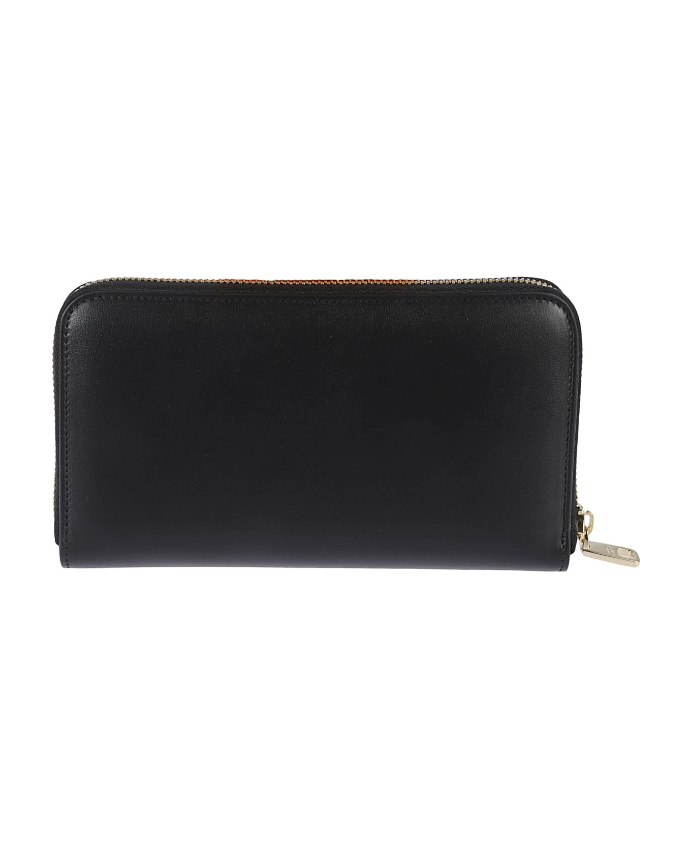Dolce & Gabbana Zip-around Leather Zip-around Wallet - Black