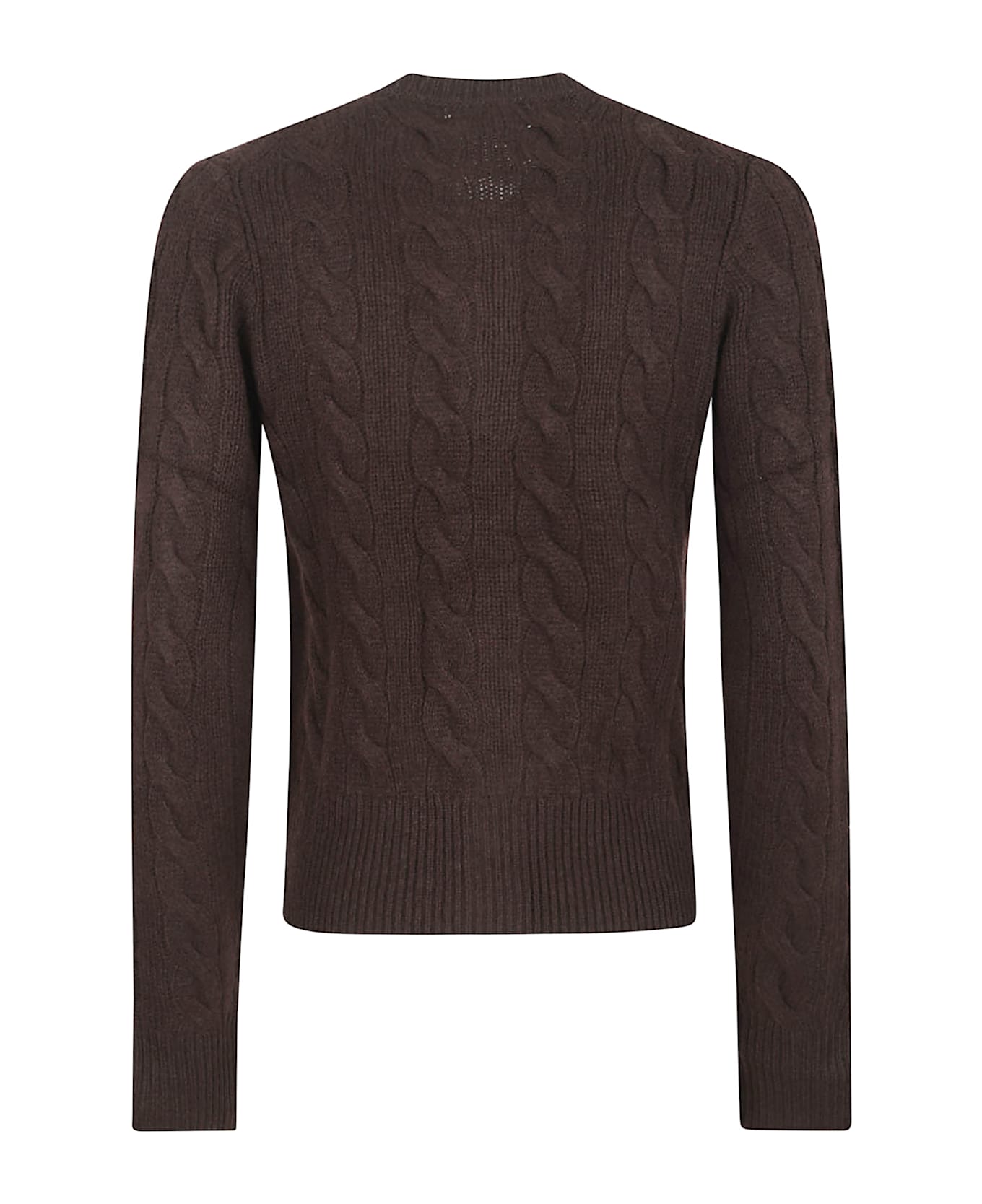 Polo Ralph Lauren Sweater-cardigan - Walnut Brown Melange