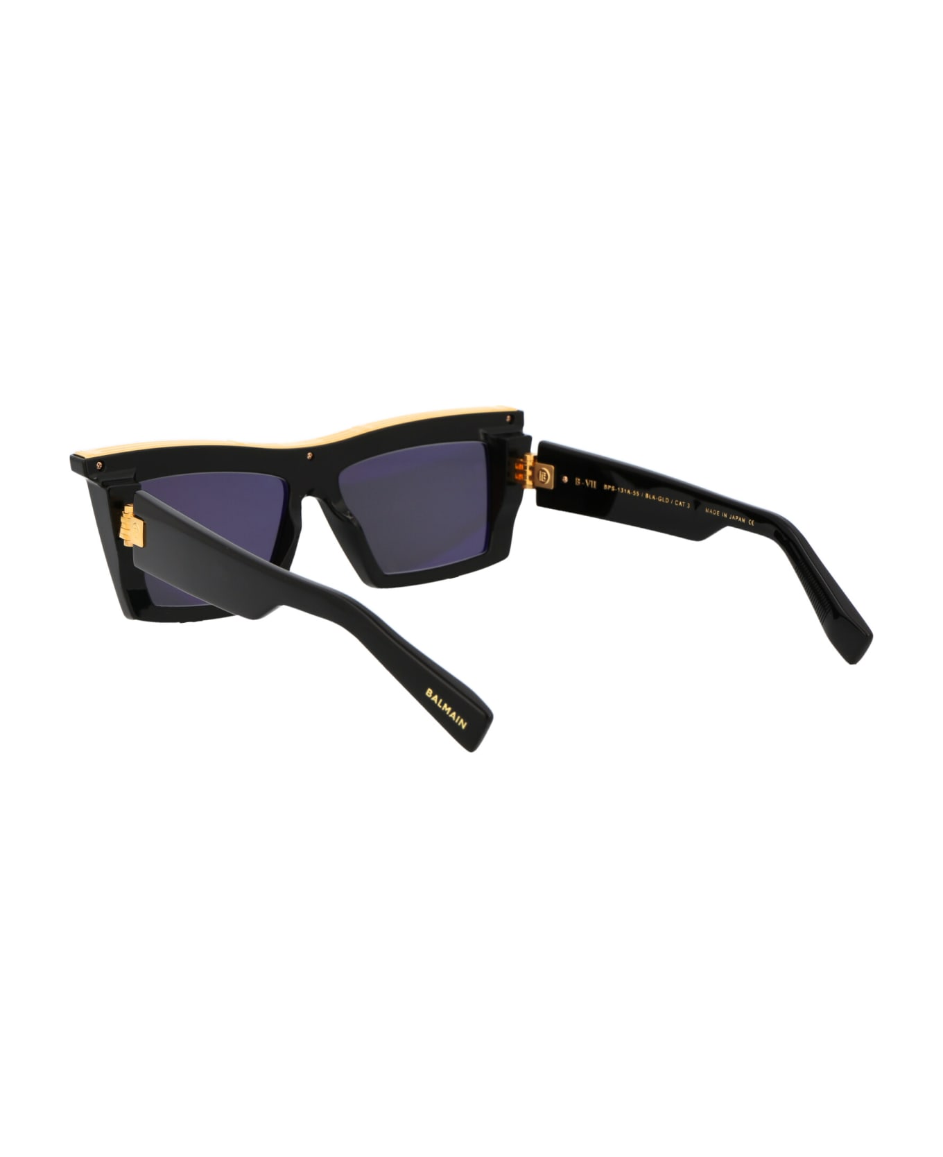 Balmain B-vii Sunglasses - BLACK GOLD