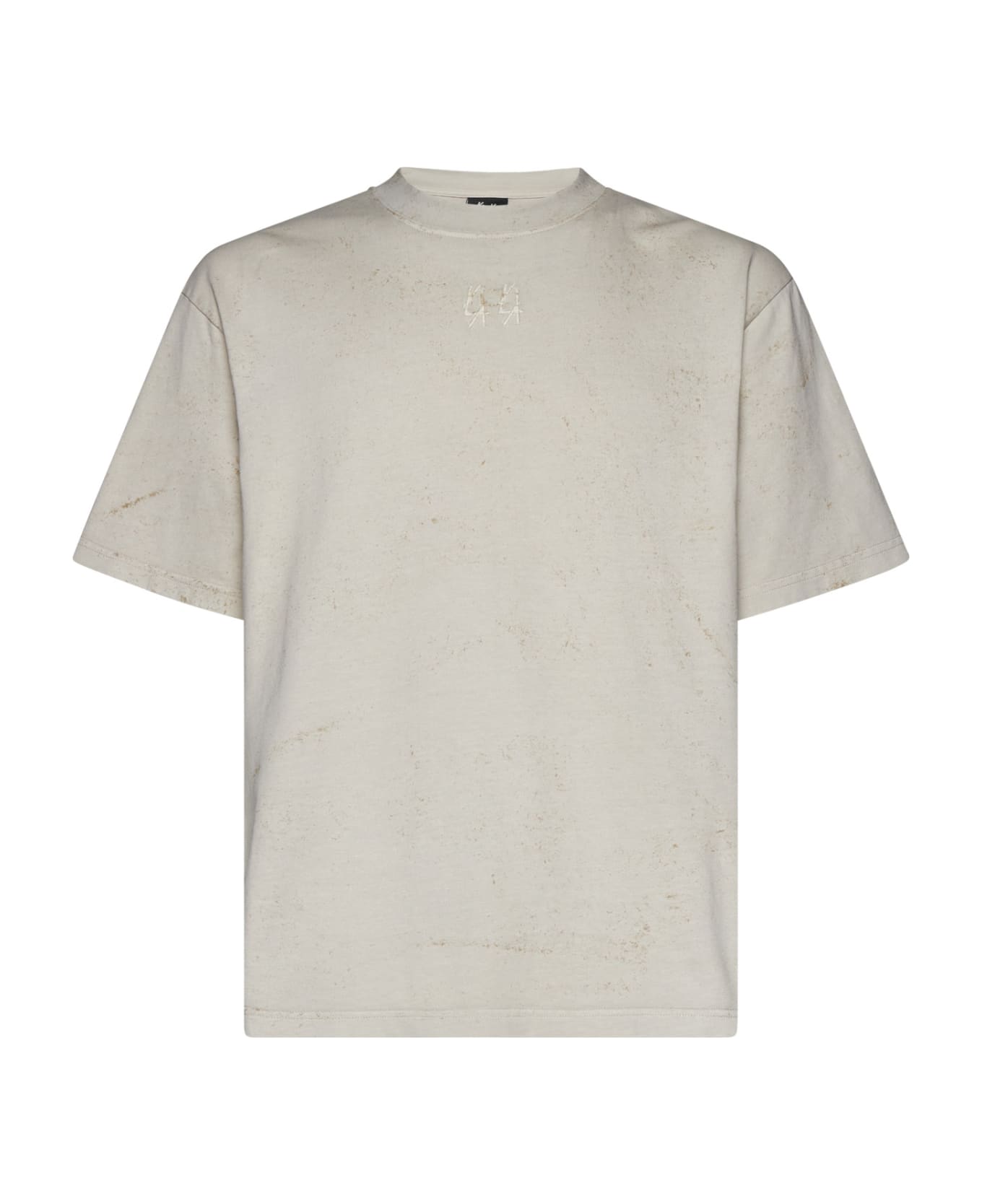 44 Label Group T-Shirt - Dirty white+gyps シャツ