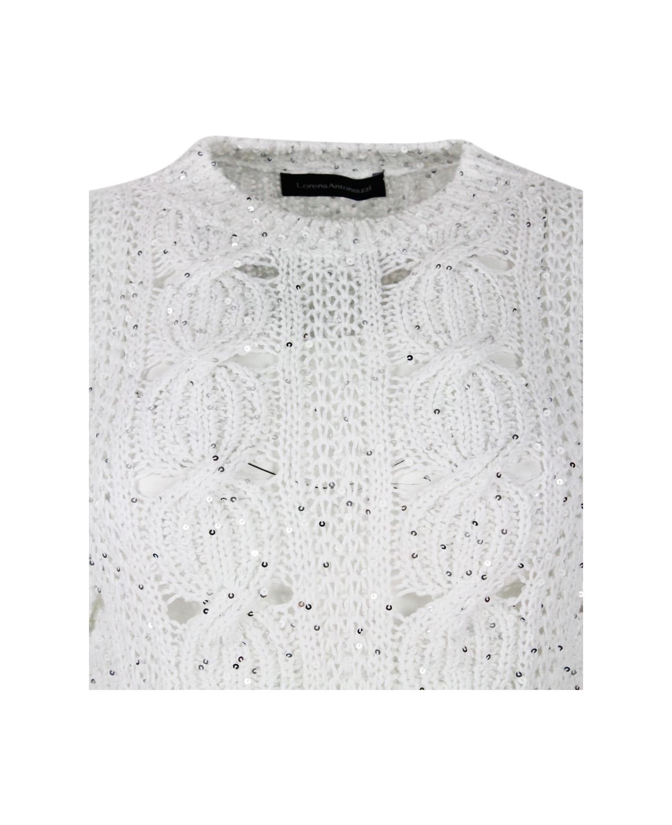 Lorena Antoniazzi Sweater - White