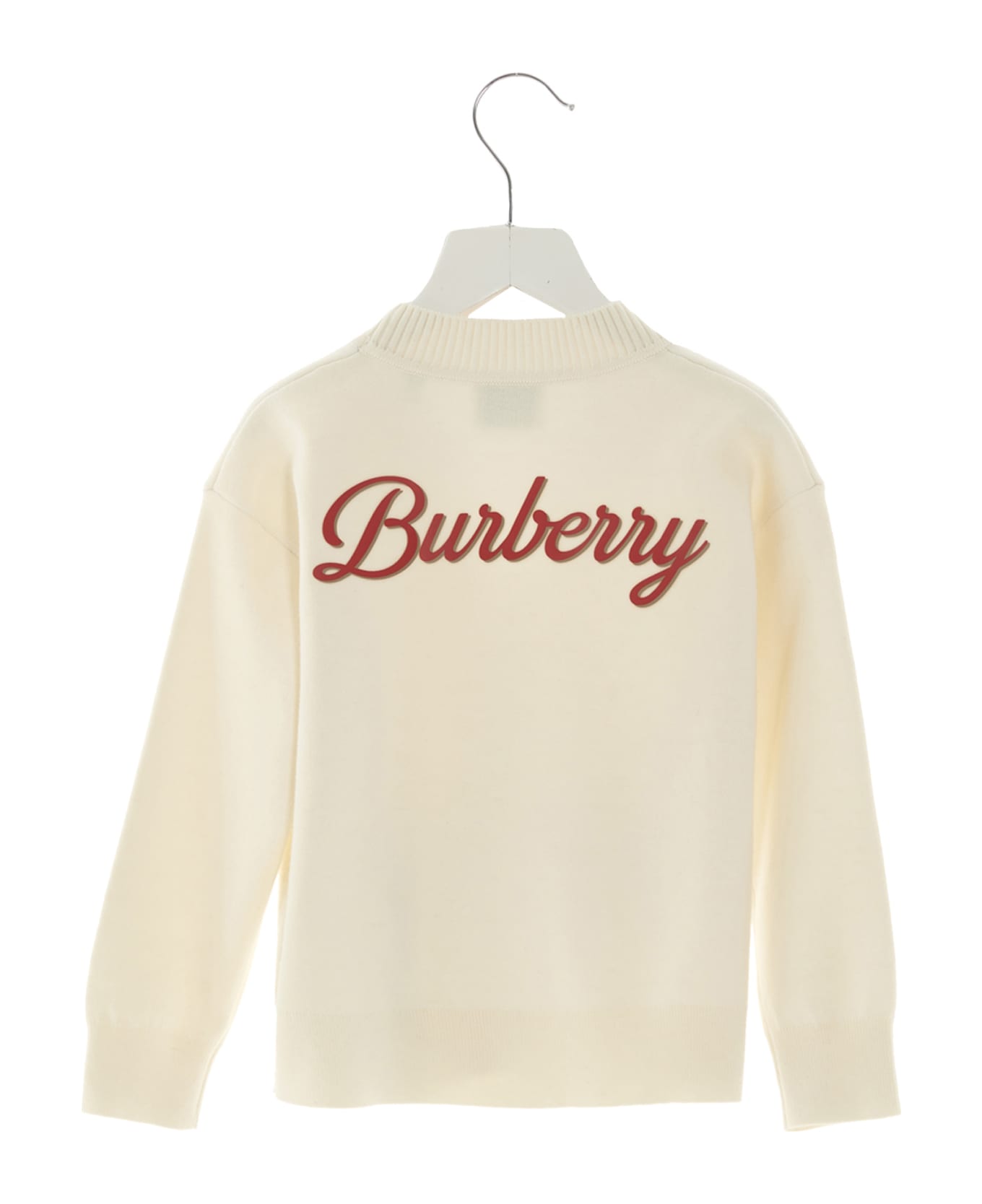 Burberry 'maddy Bear' Cardigan - White