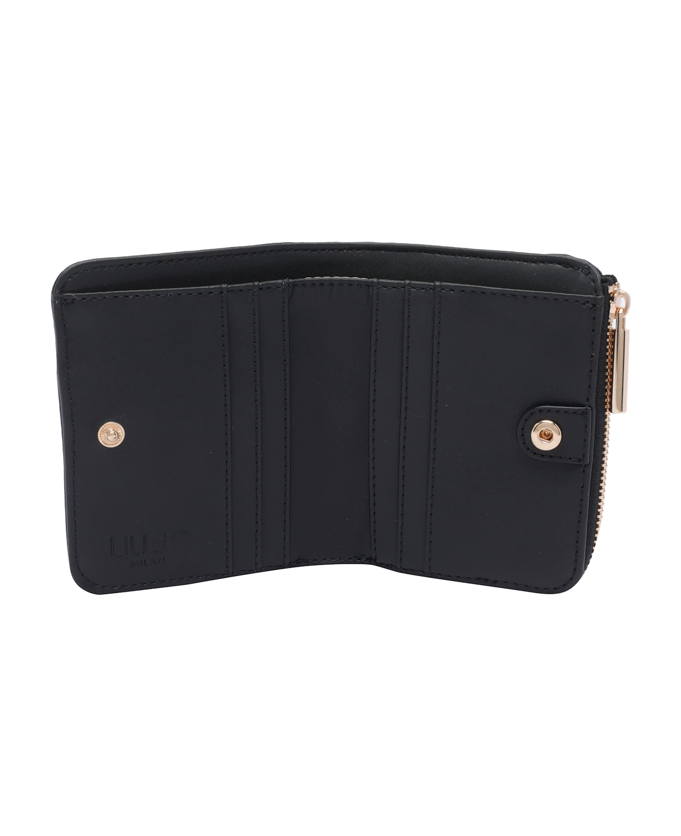 Liu-Jo Logo Wallet - Black