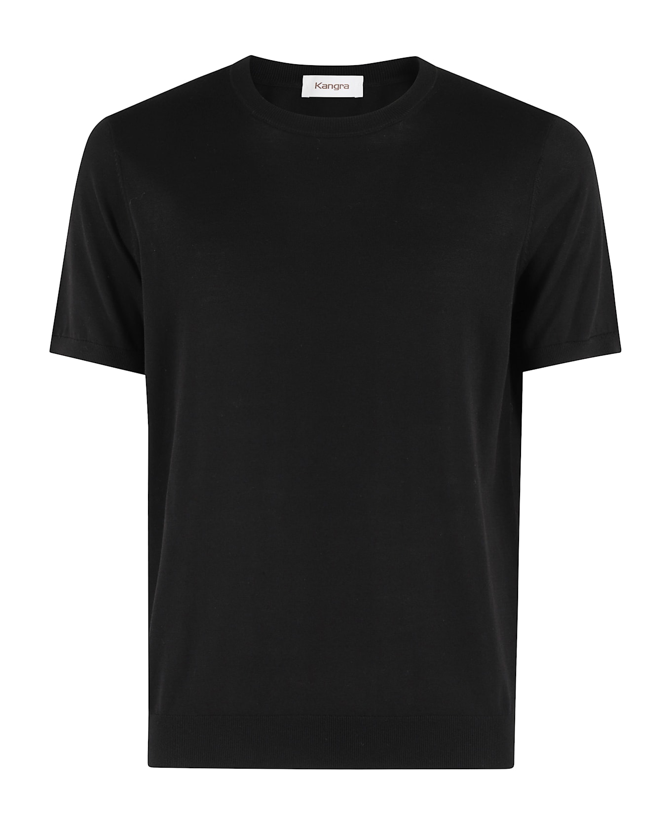 Kangra Maglia Mm Cotone 1filo - Nero