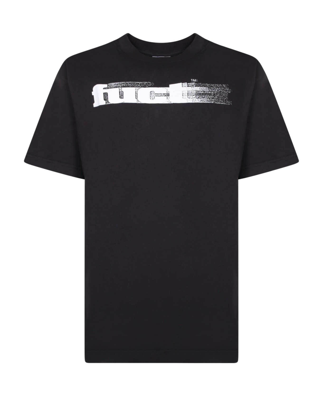 Fuct Blurred Logo Black T-shirt - Black