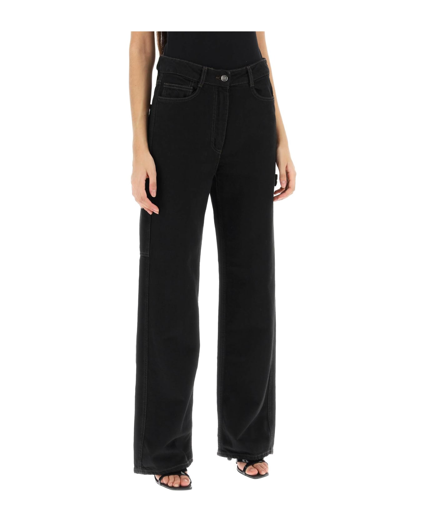 Saks Potts Salma Loose Jeans - BLACK (Black)