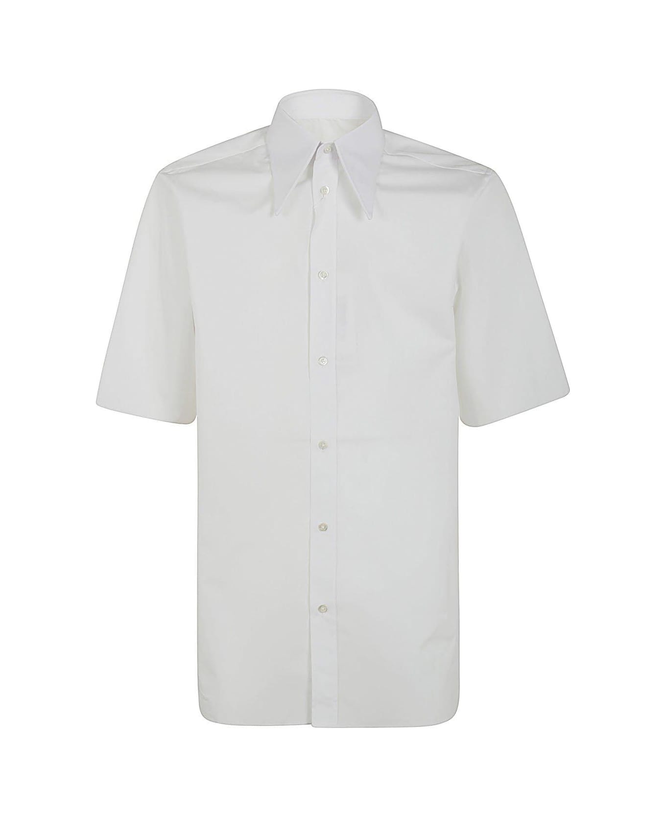 Maison Margiela Short-sleeved Shirt - White