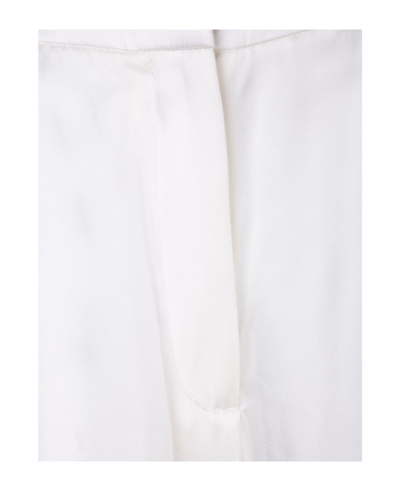 Burberry Jane White Trousers - White