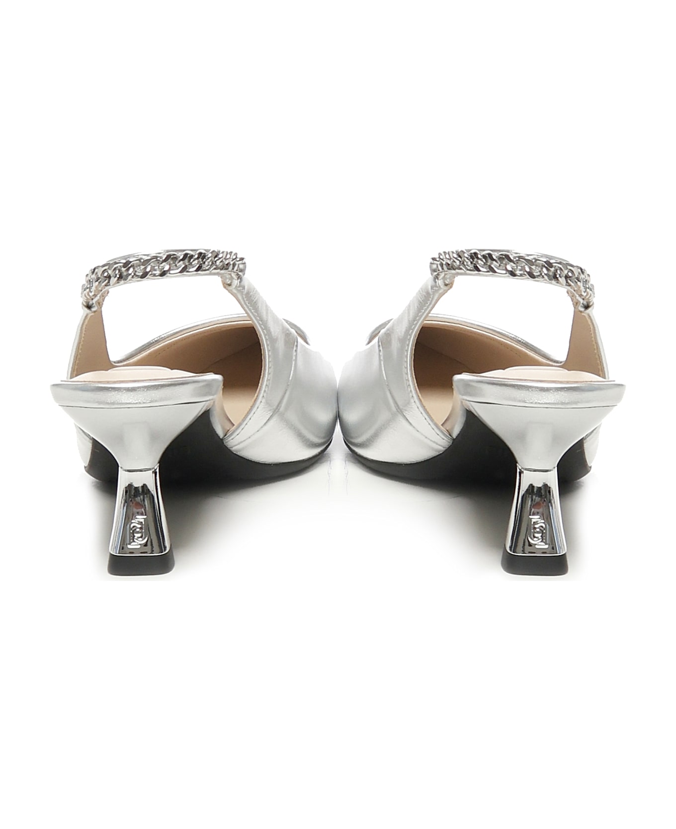 Liu-Jo Slingback Laminated Effect - Silver