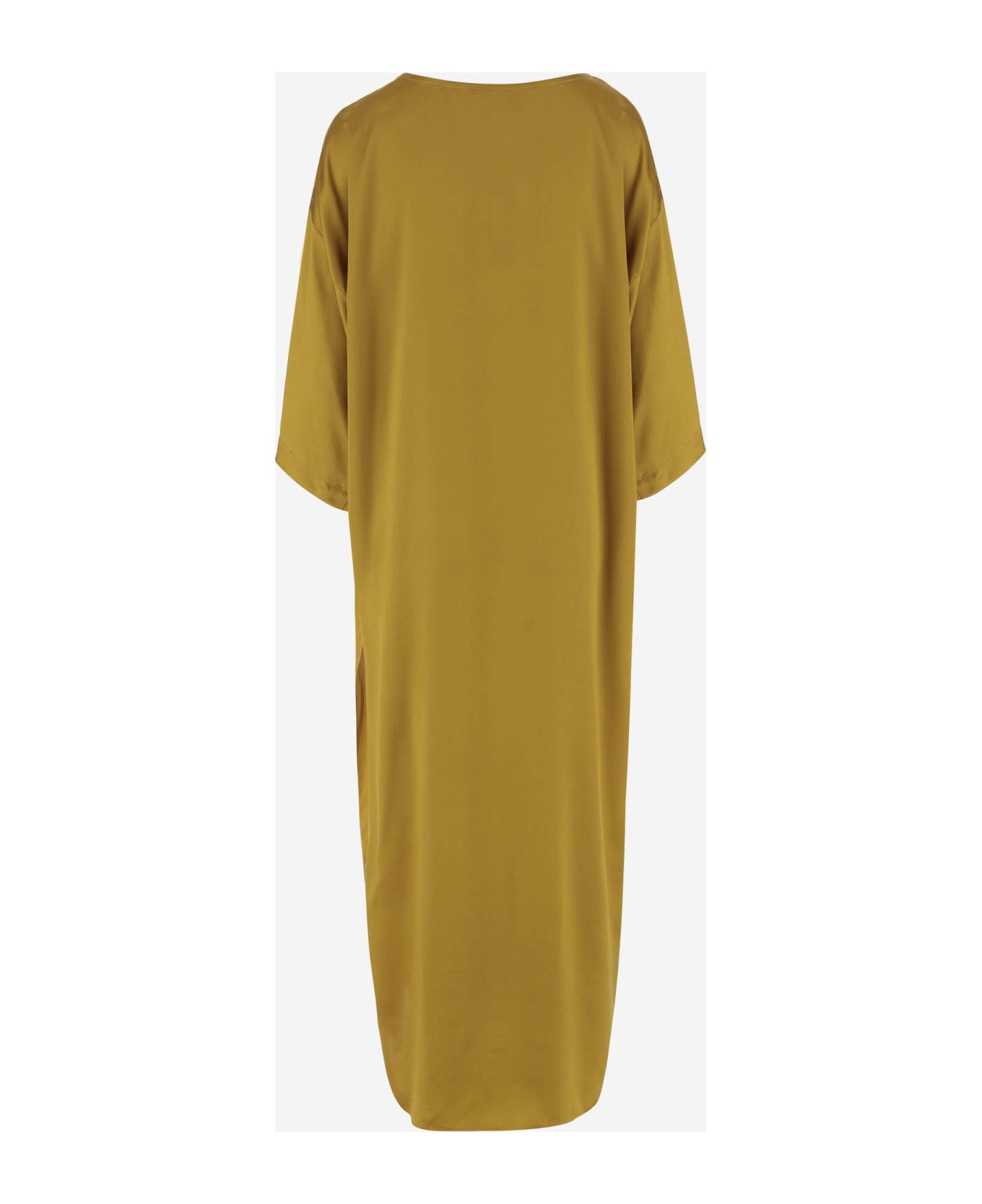 Stephan Janson Silk Long Dress - Golden