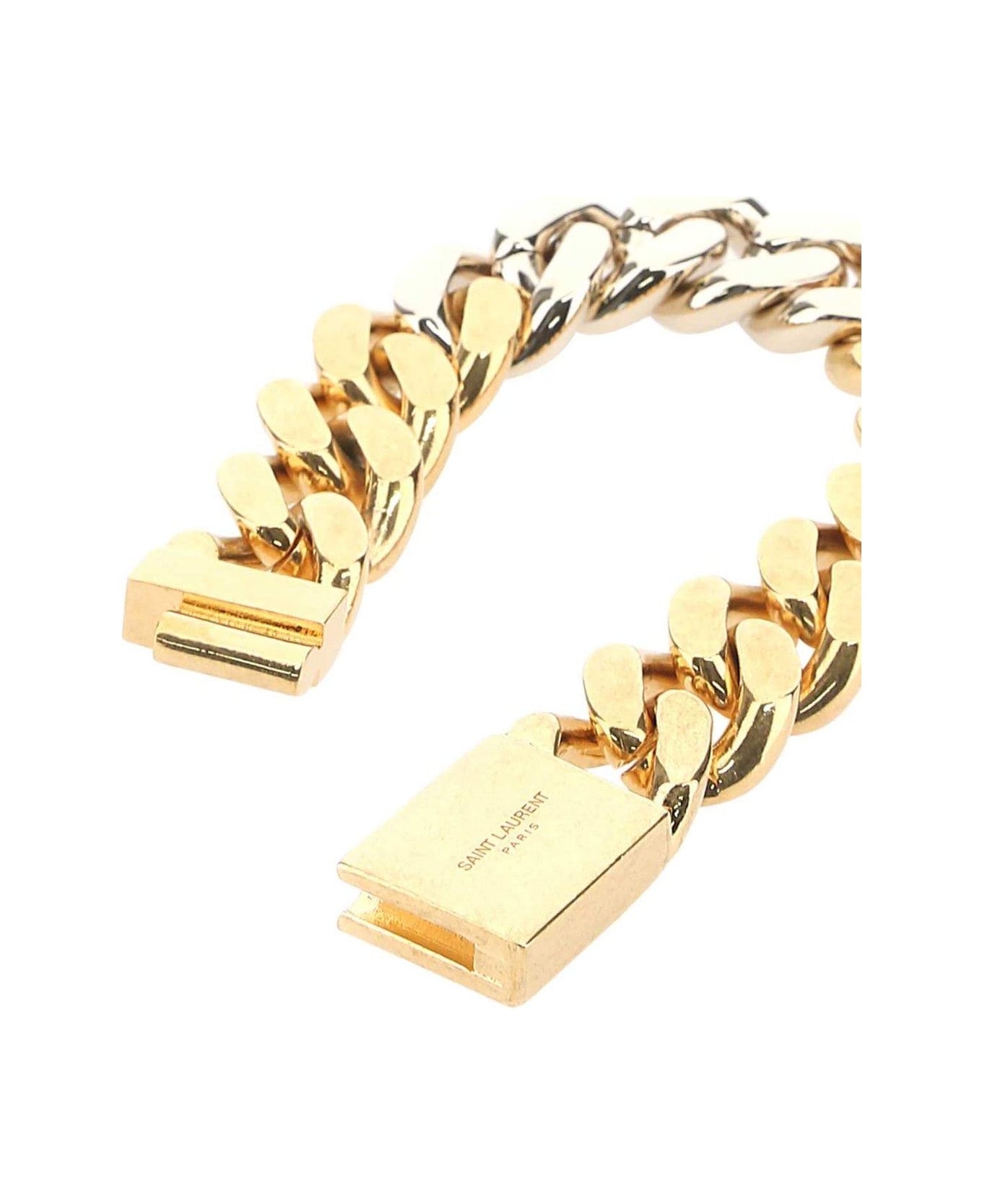 Saint Laurent Logo Engraved Chain Bracelet ブレスレット