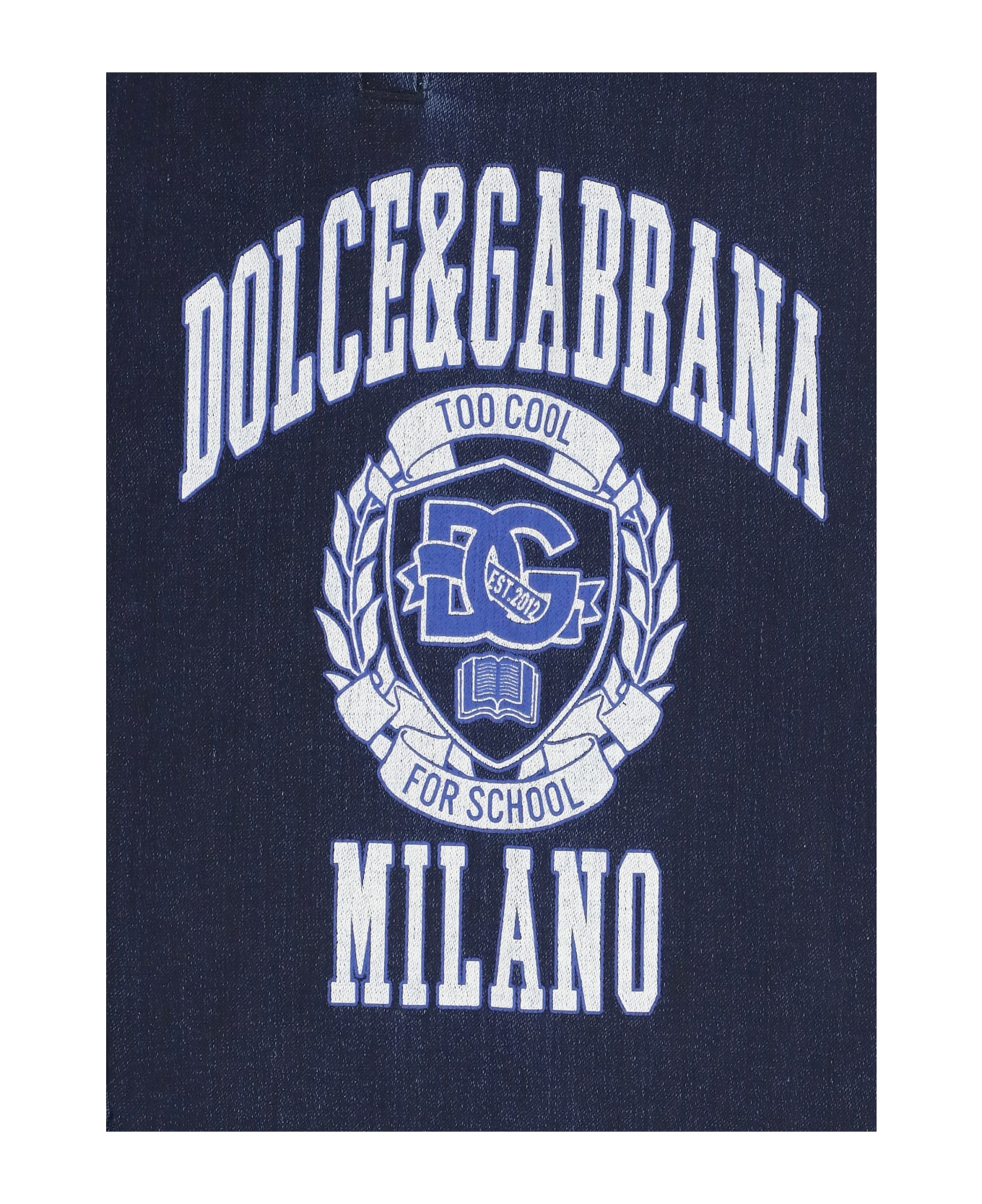 Dolce & Gabbana Cotton Trousers - Blue