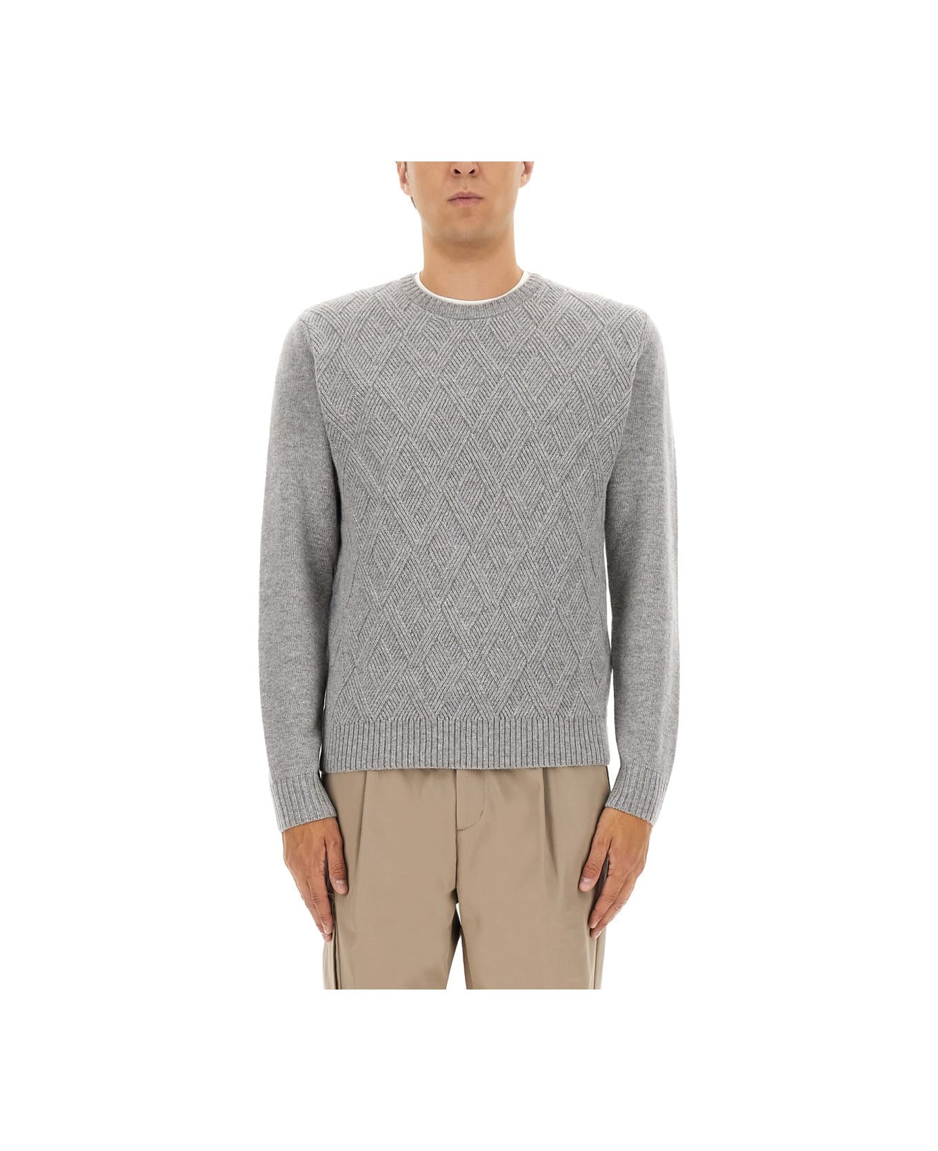 Herno Cashmere Sweater - GREY