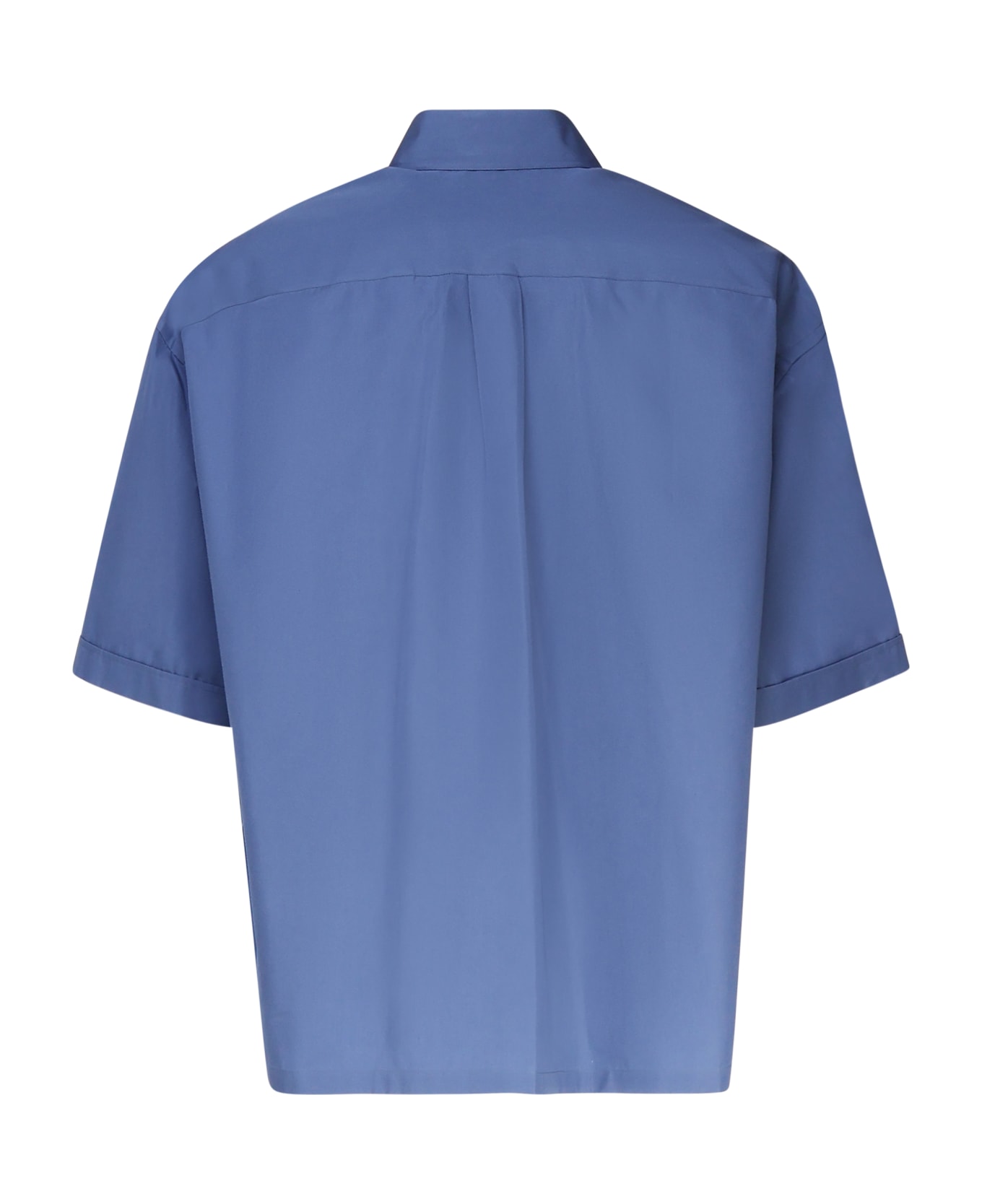 Fendi Shirt With Short Sleeves - Denim