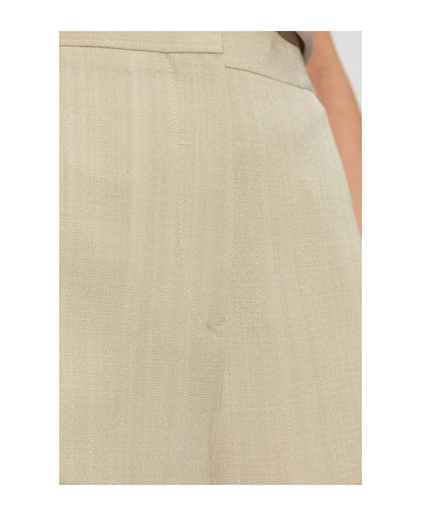 Jil Sander Creased Pants - LEMON GREEN