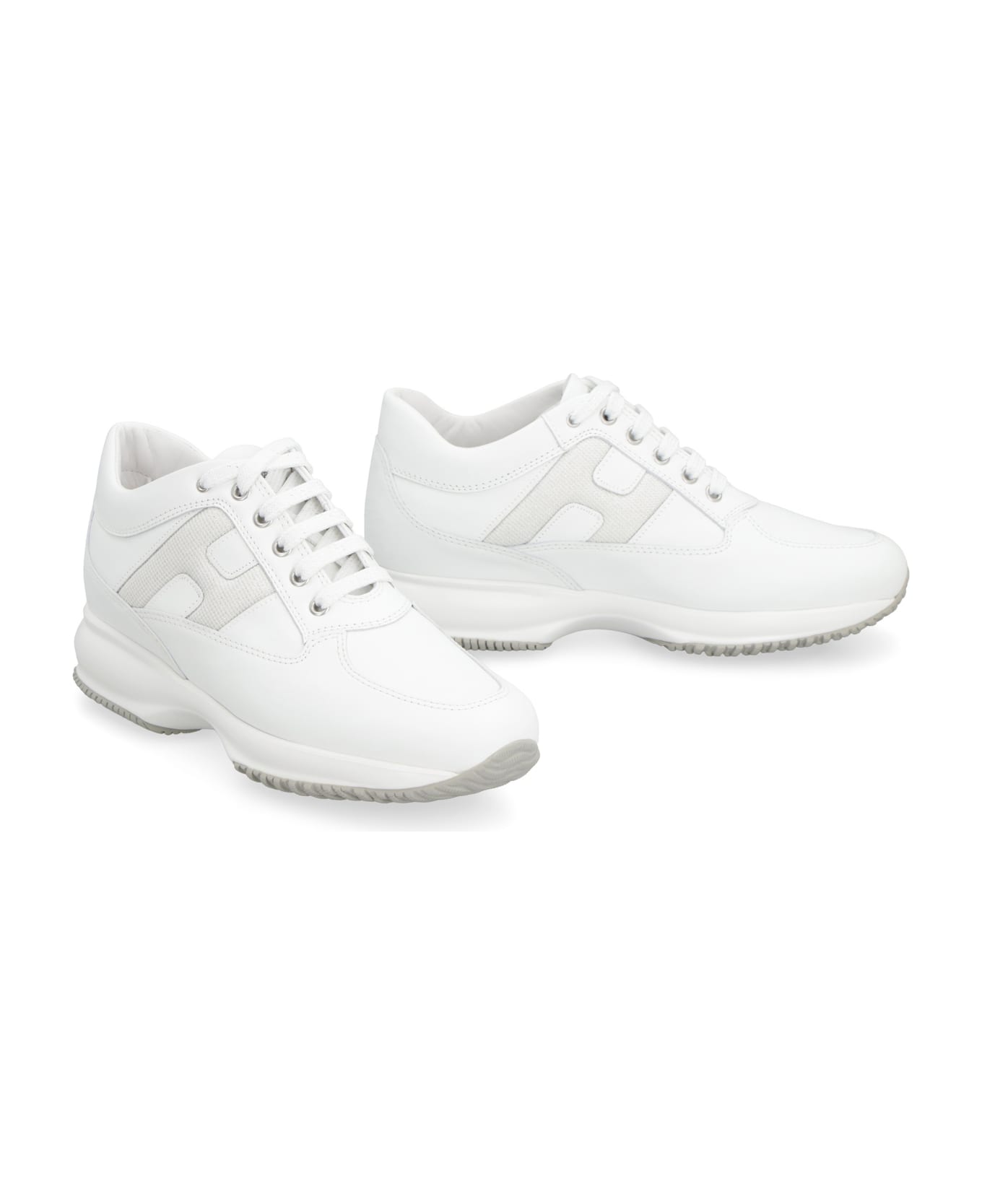 Hogan Interactive Leather Sneakers - C