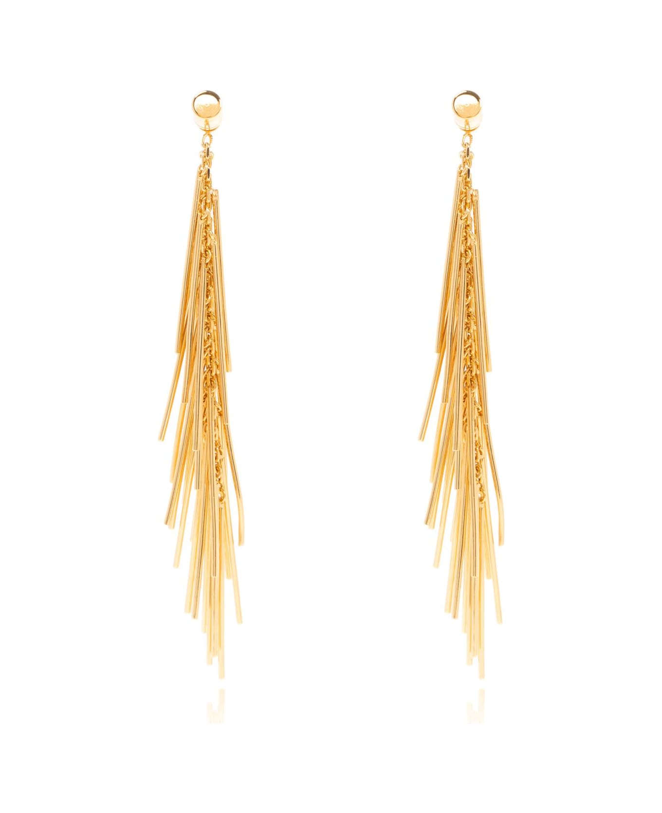 Jil Sander Earrings With Pendants - GOLD