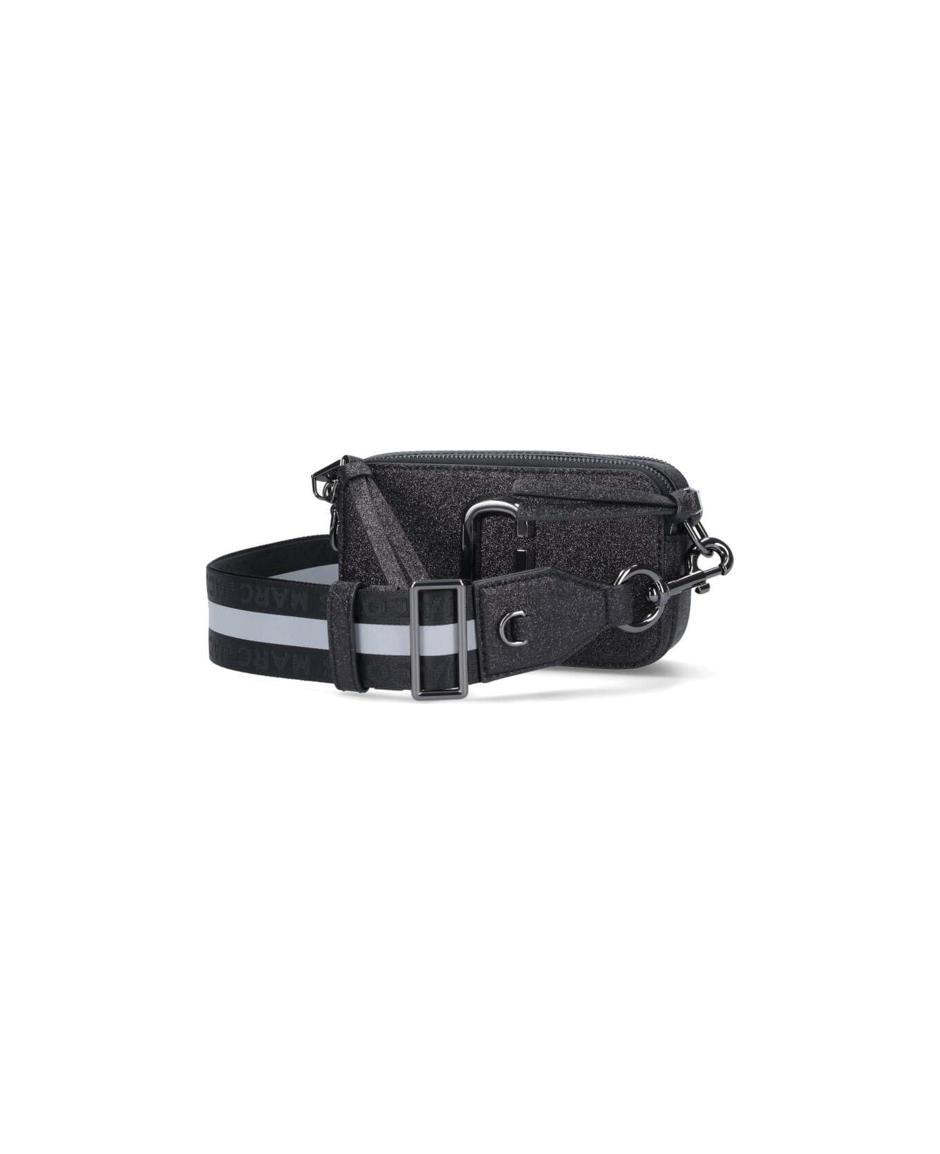 Marc Jacobs The Snapshot Leather Camera Bag - black ショルダーバッグ