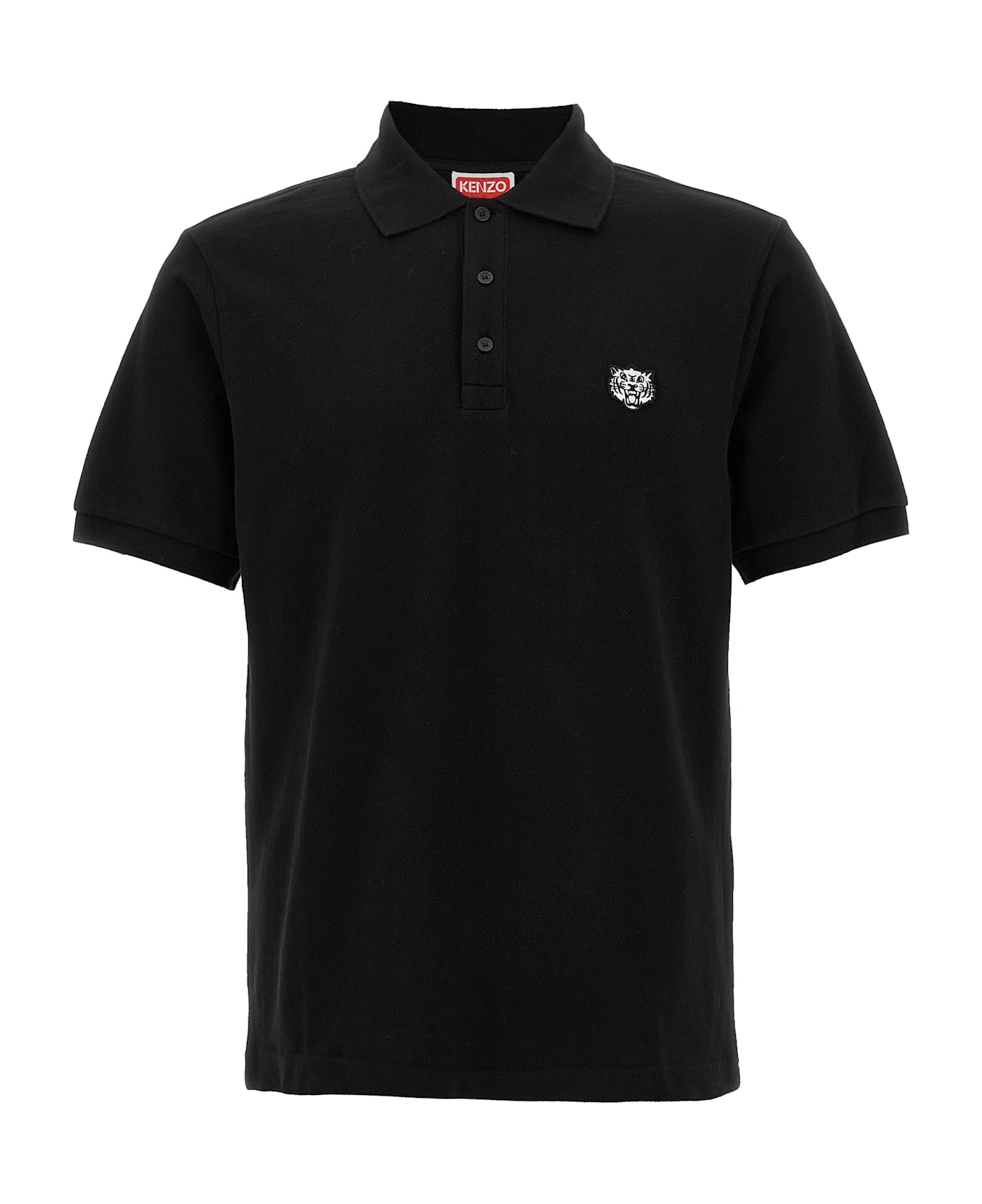 Kenzo 
kenzo Happy Tiger
 Polo Shirt - Black  