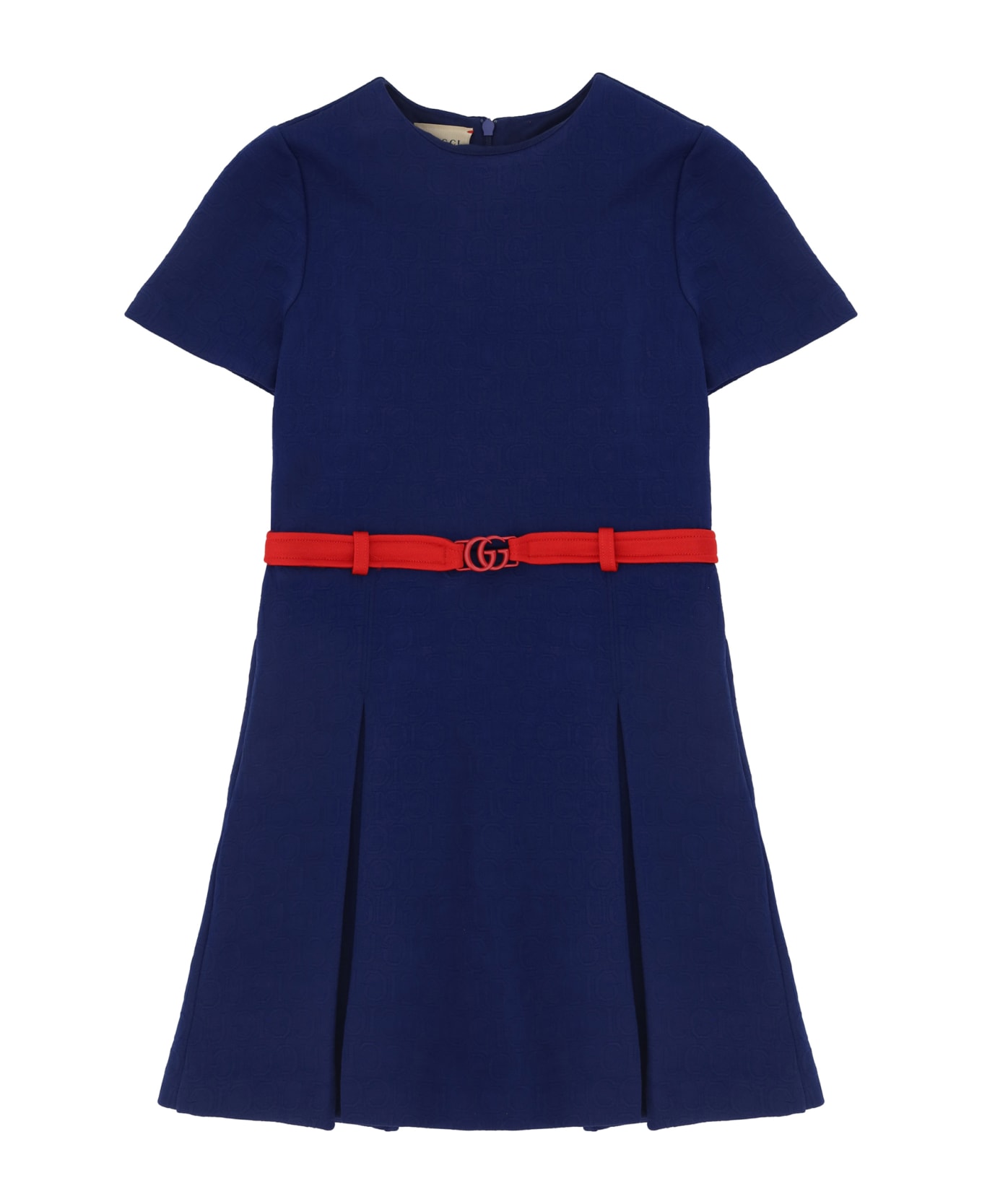 Gucci Dress For Girl - Navy/mix