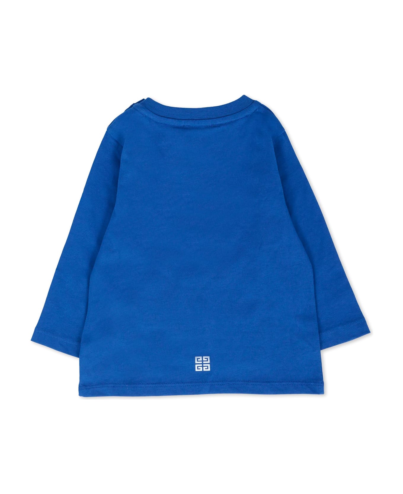 Givenchy Blue T-shirt For Baby Boy With Logo - Blue