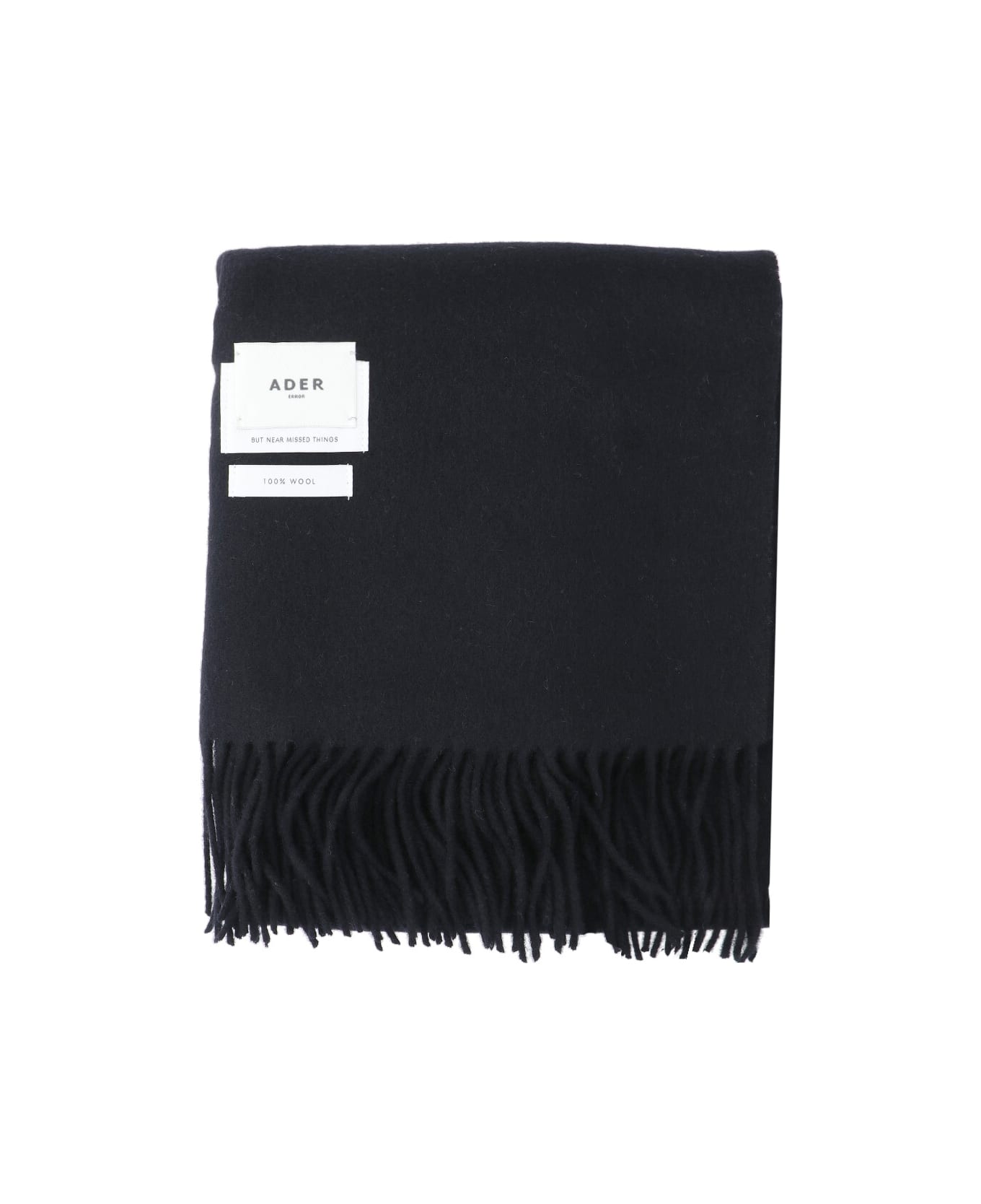 Ader Error Wool Scarf - Black  