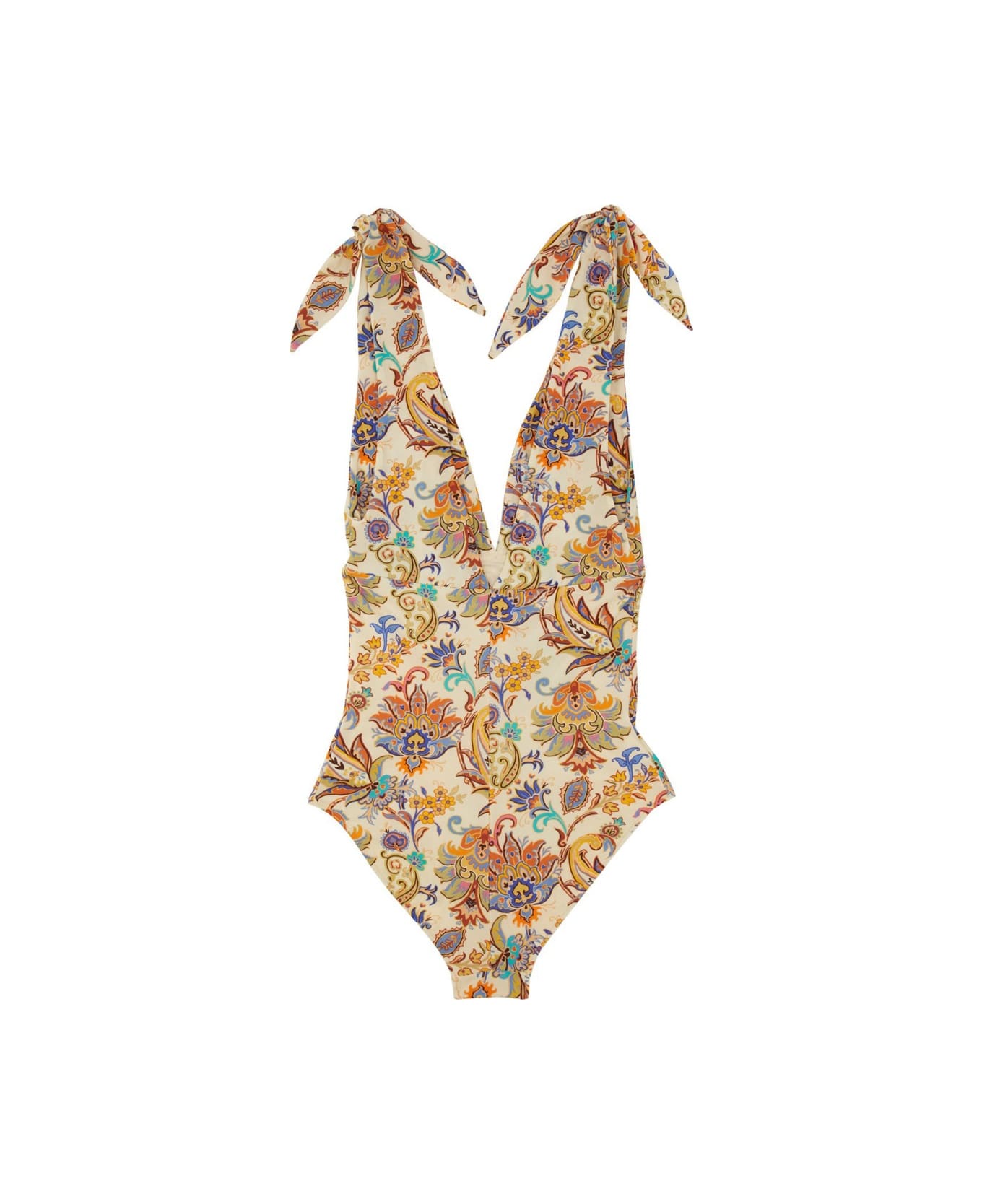 Etro Printed One-piece Swimsuit - MULTICOLOUR