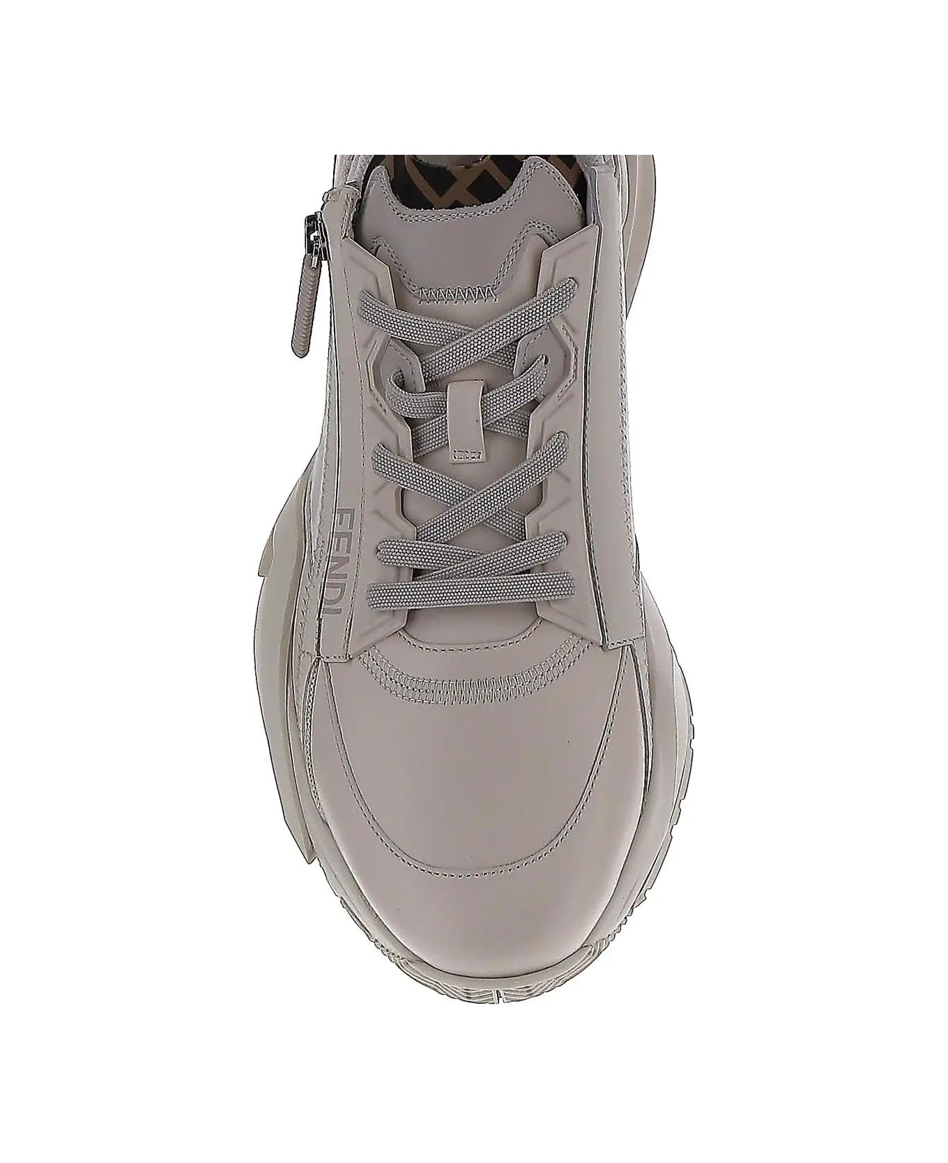 Fendi Flow Low-top Sneakers - White