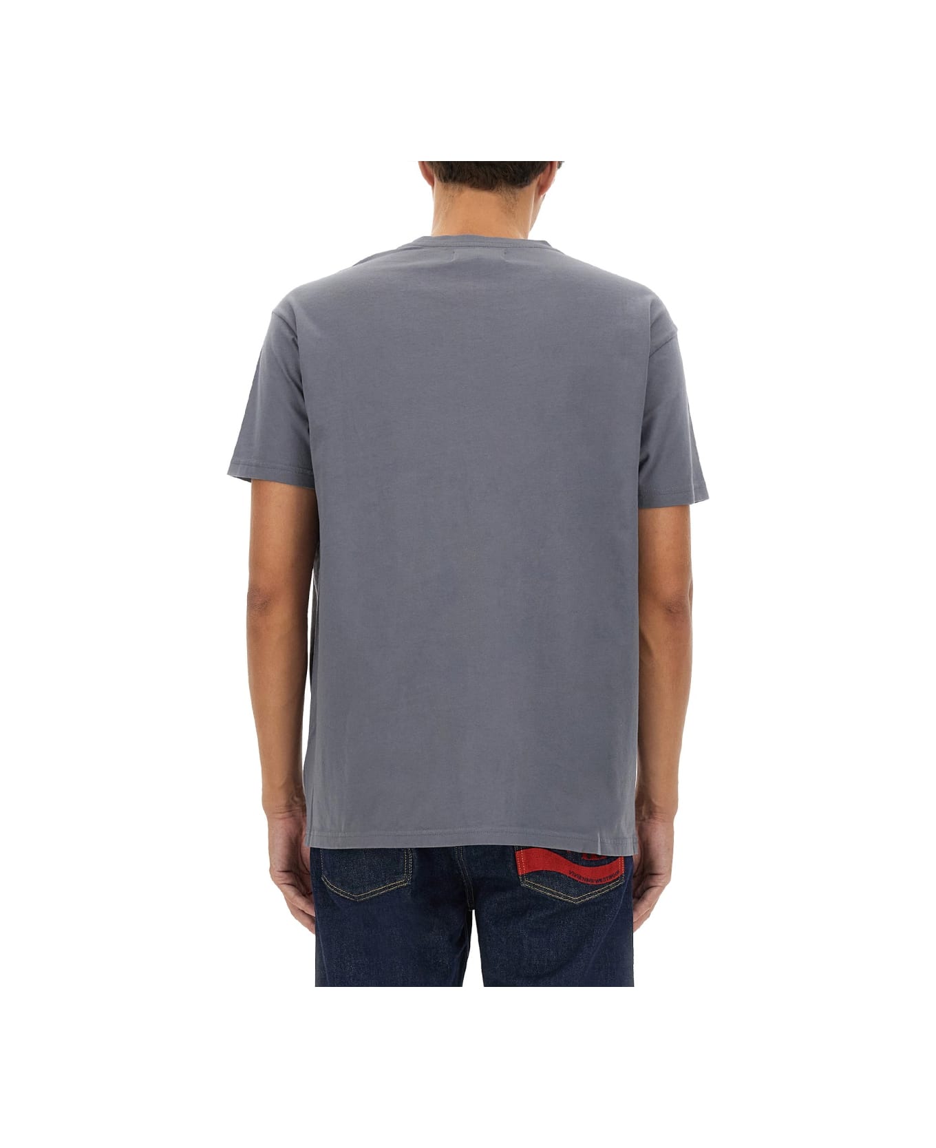 Vivienne Westwood T-shirt With Logo - GREY