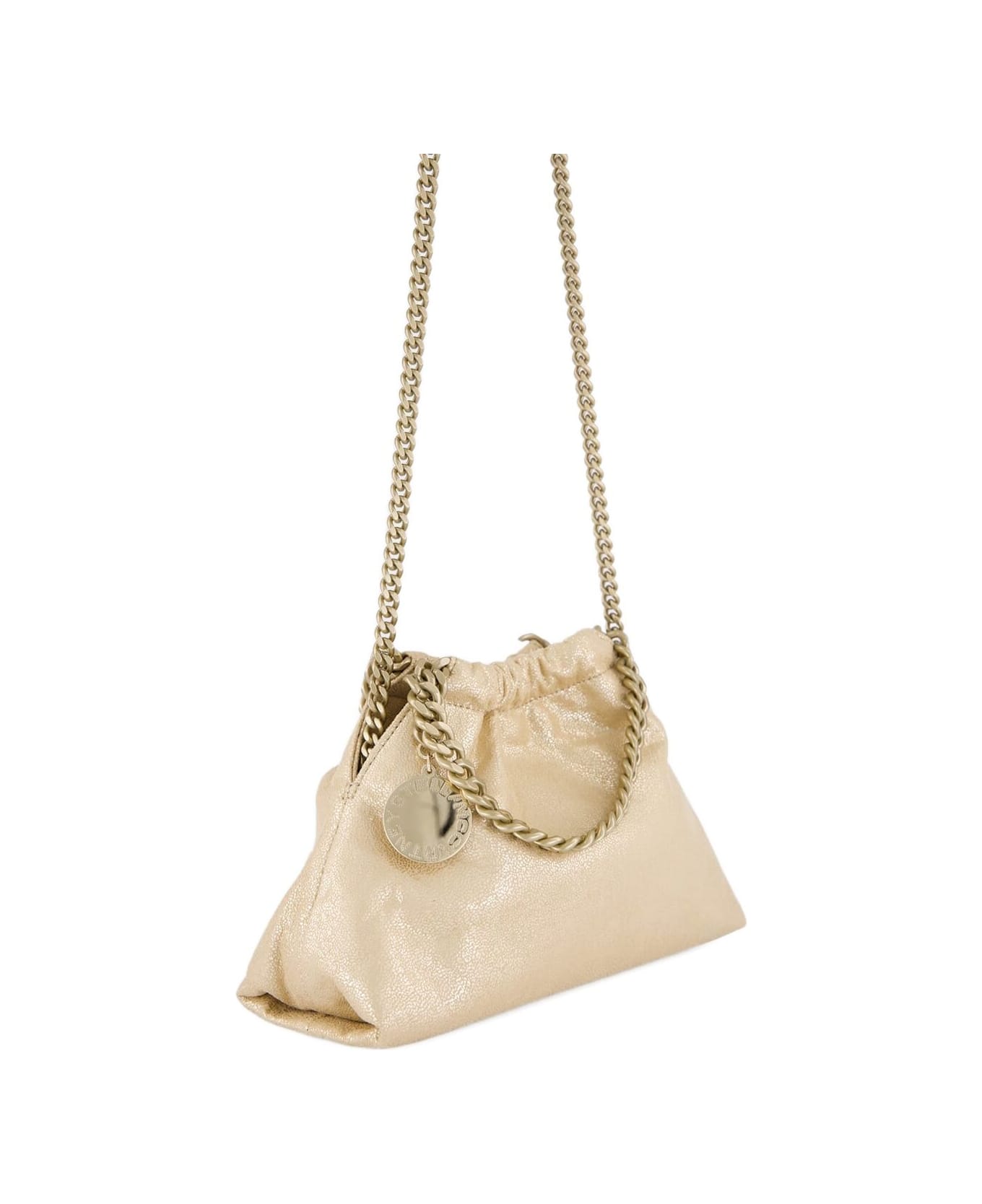 Stella McCartney Falabella Mini Drastring Tote - Gold