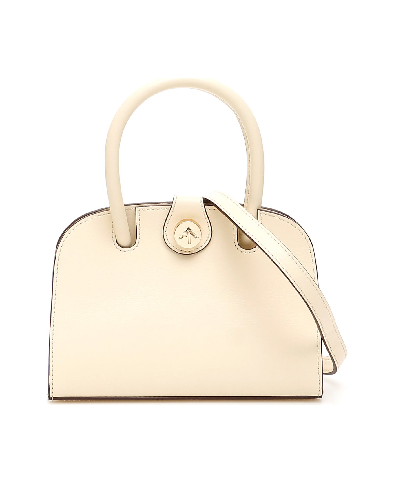MANU Atelier Ladybird Micro Bag - VANILLA (Beige)