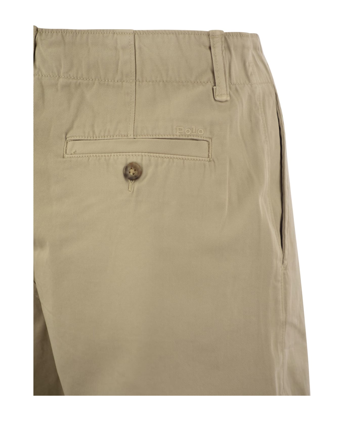 Polo Ralph Lauren Beige Cotton Shorts - KHAKI