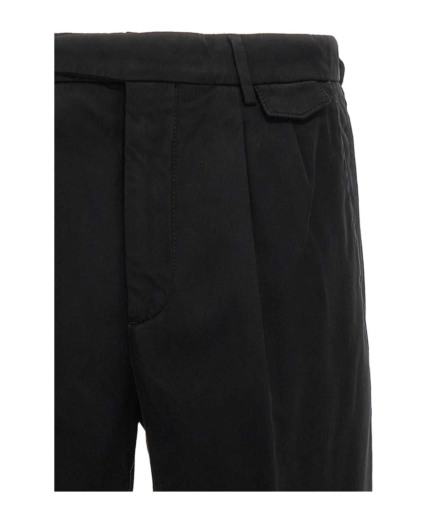 Brunello Cucinelli Double Pence Pants - Black