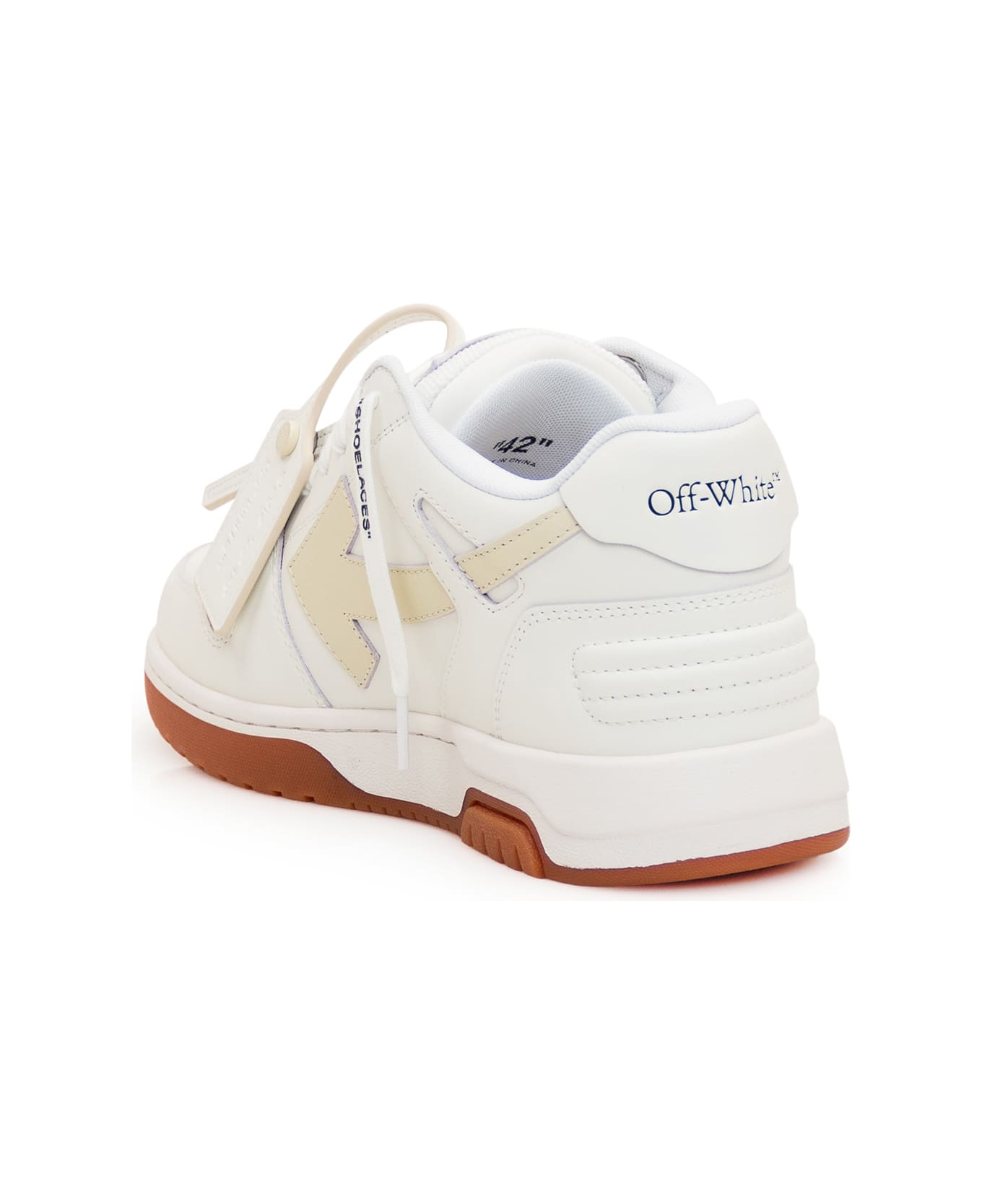Off-White Out Of Office Sneaker - WHITE BEIGE