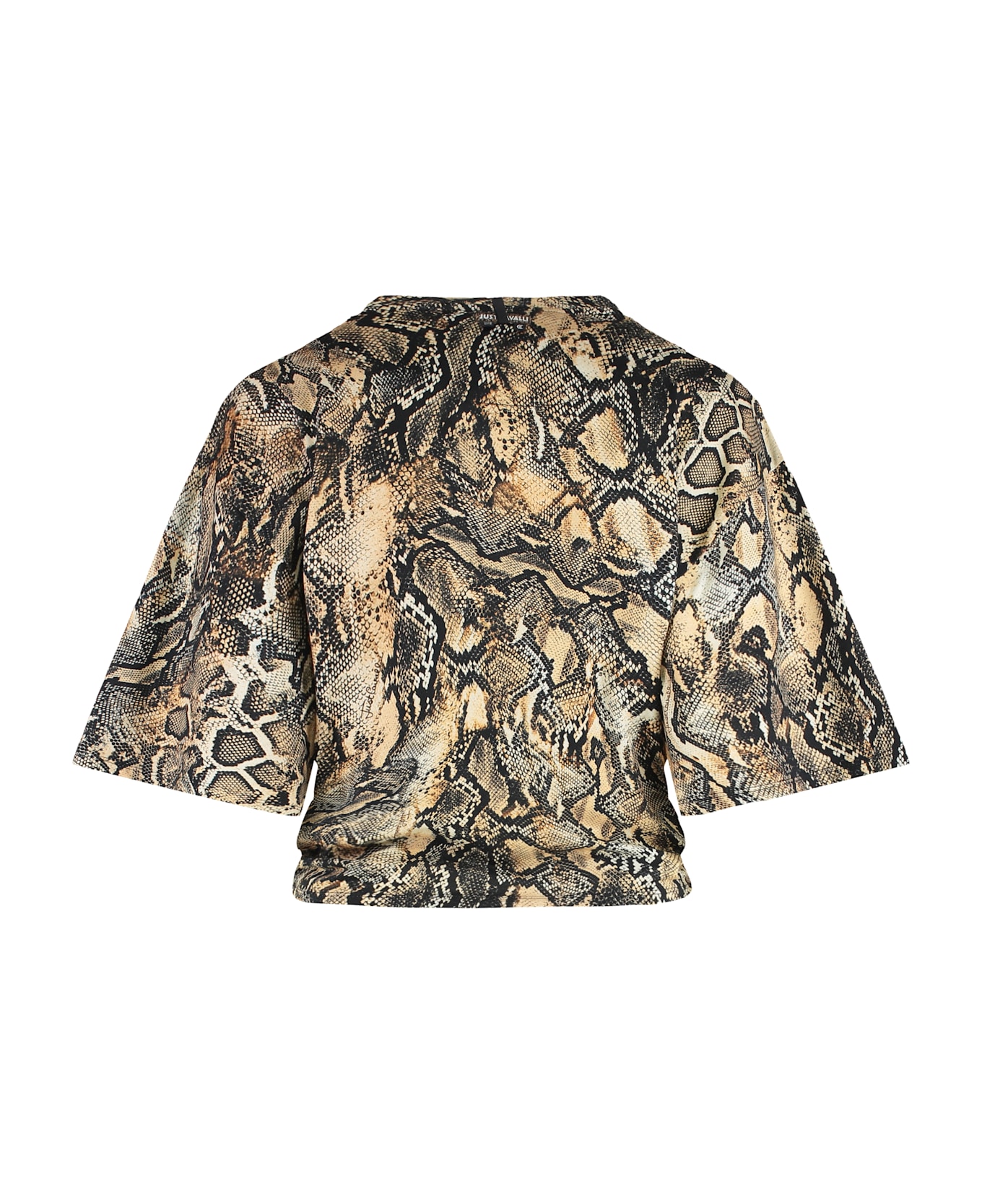 Just Cavalli Cotton Printed T-shirt - Animalier