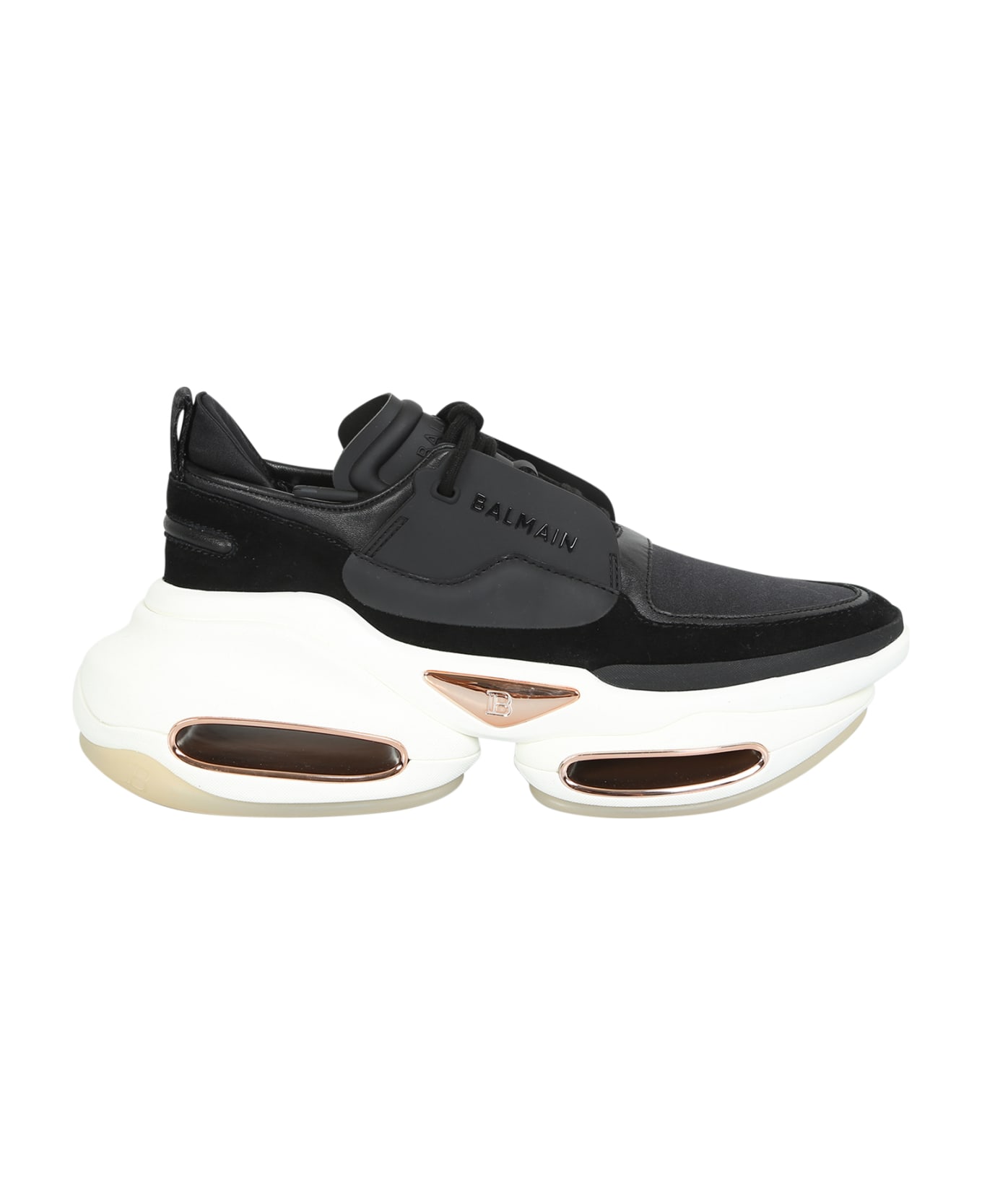 Balmain B-bold Low-top Sneakers - Black スニーカー