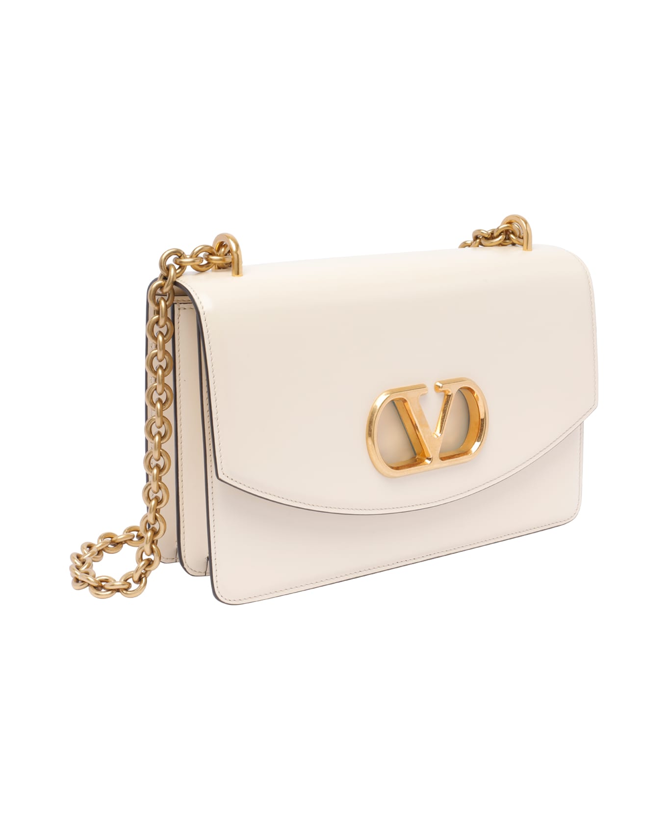 Valentino Garavani Vain Shoulder Bag - White