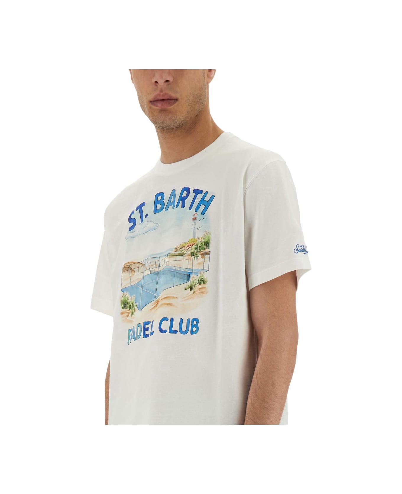 MC2 Saint Barth T-shirt With Print - MULTICOLOUR
