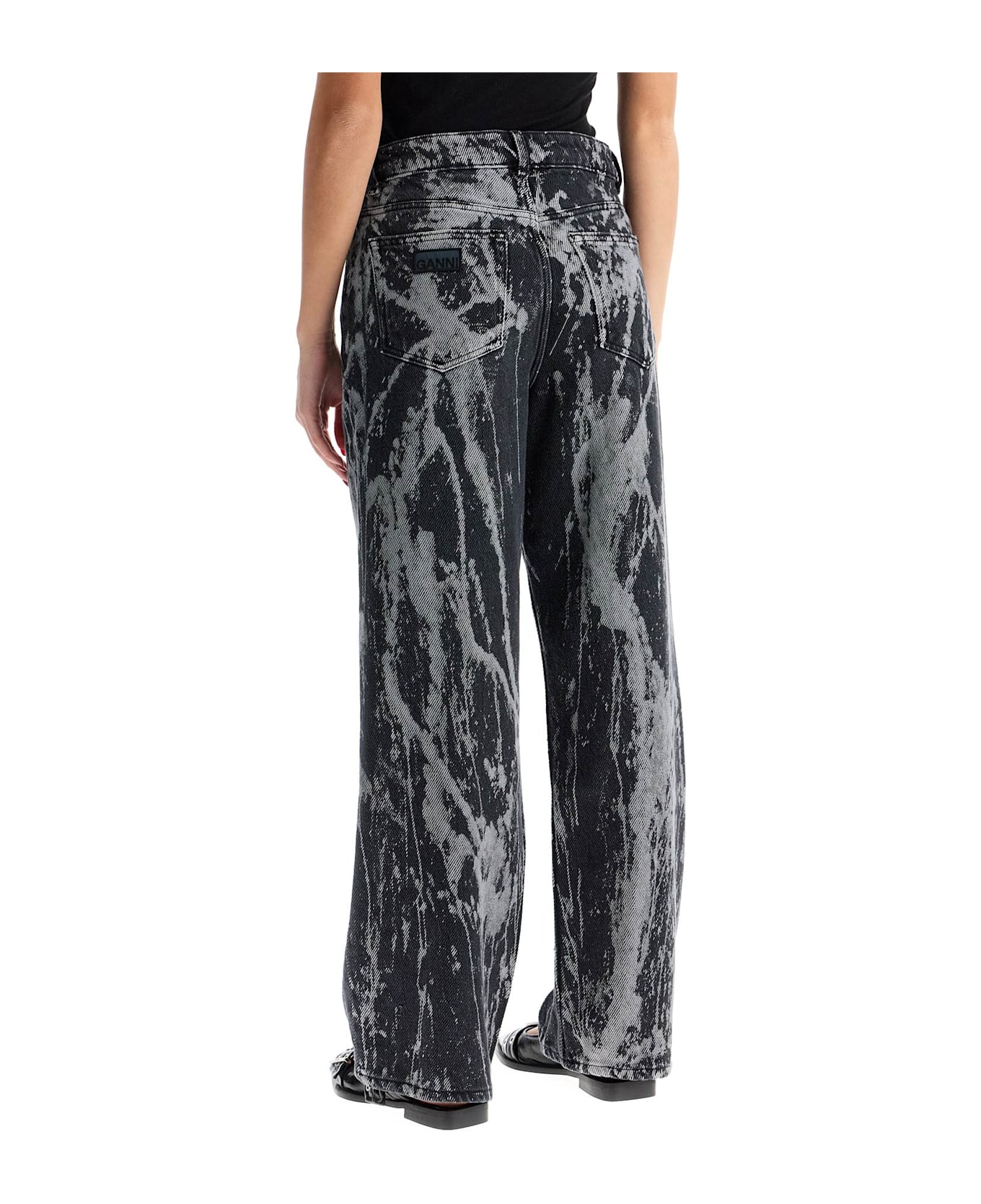 Ganni Jeans - WASHED BLACK/BLACK (Black)