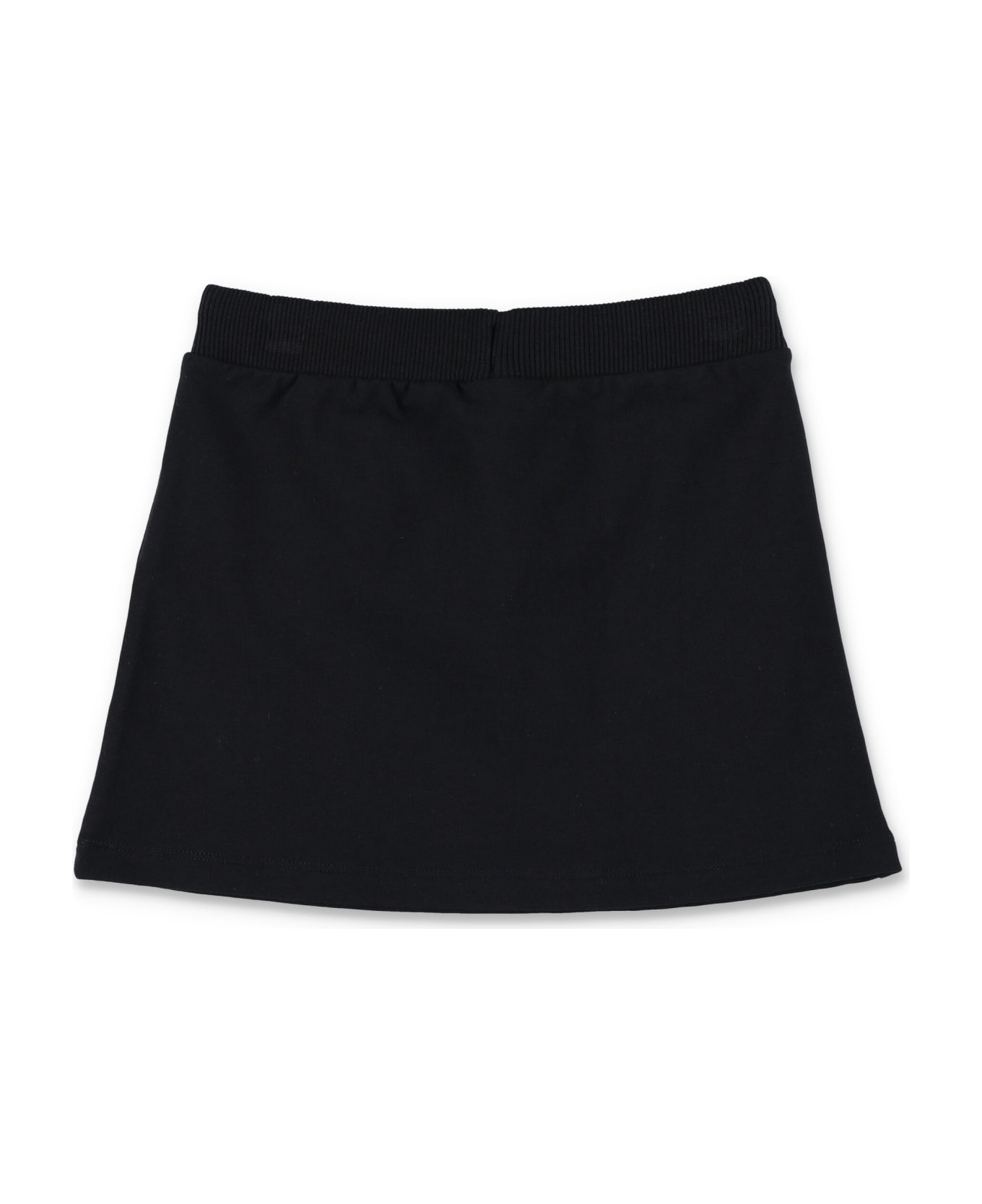 Moschino Logo Skirt - BLACK