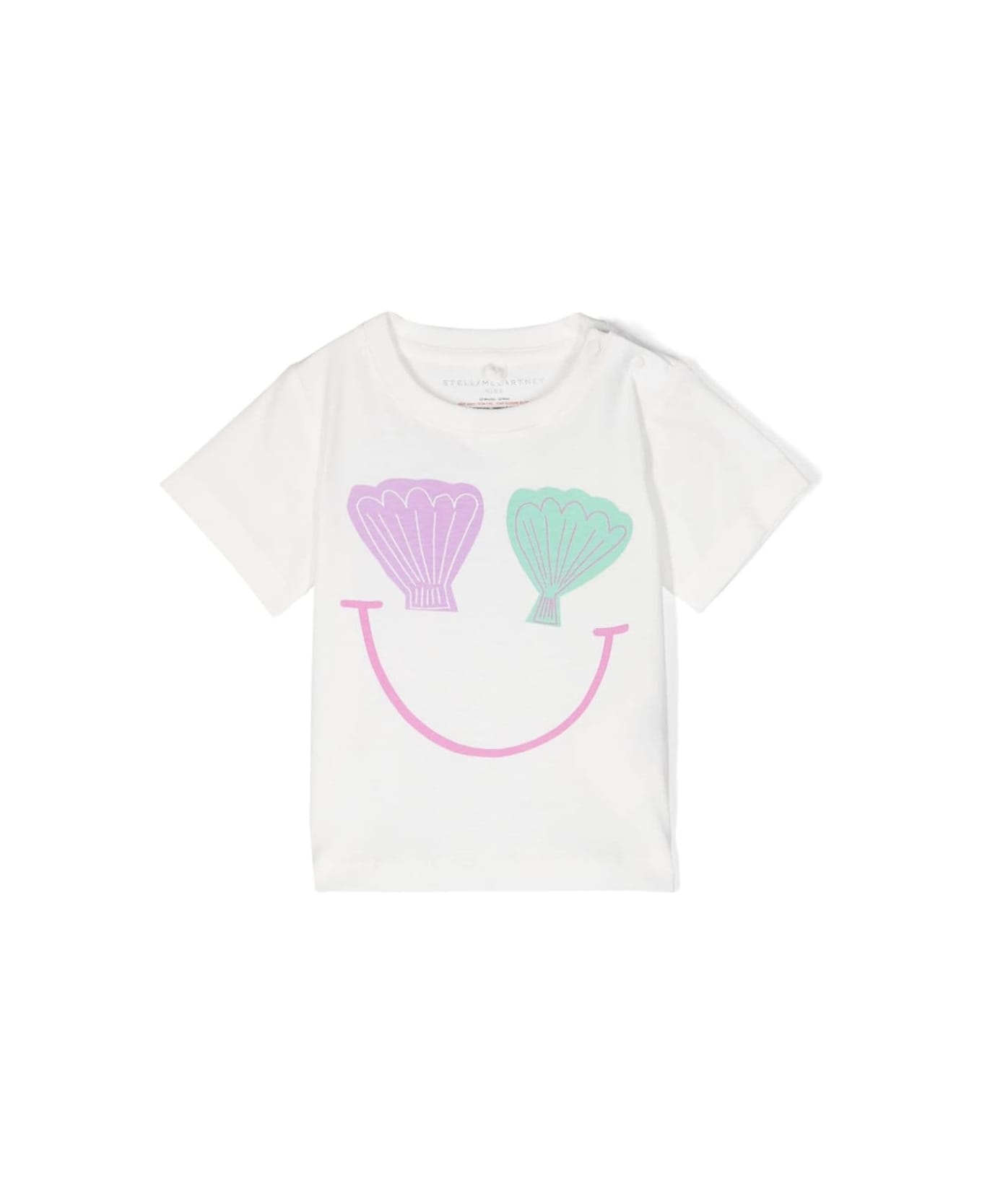 Stella McCartney Kids T-shirt Con Stampa - Cream Tシャツ＆ポロシャツ