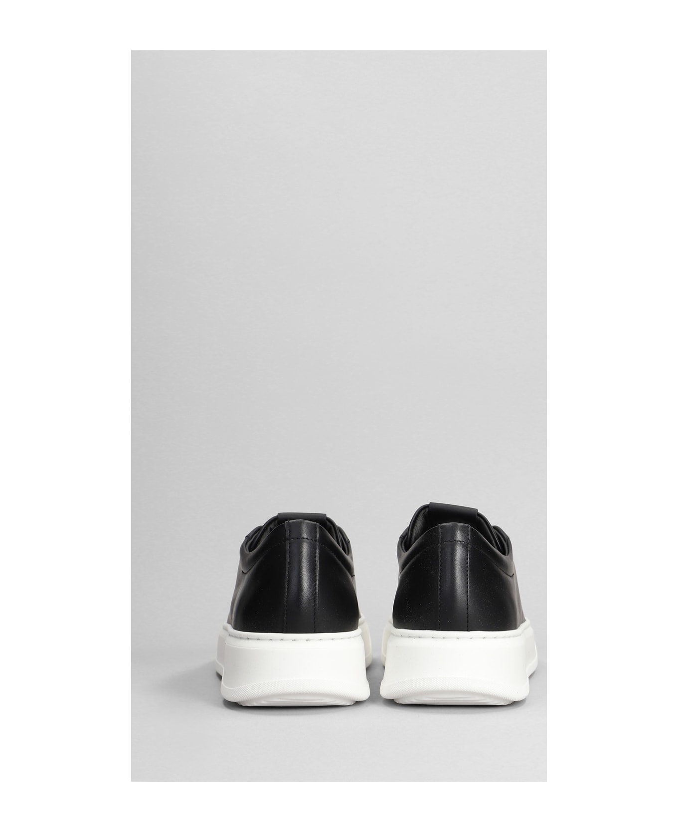 Copenhagen Sneakers In Black Leather - black