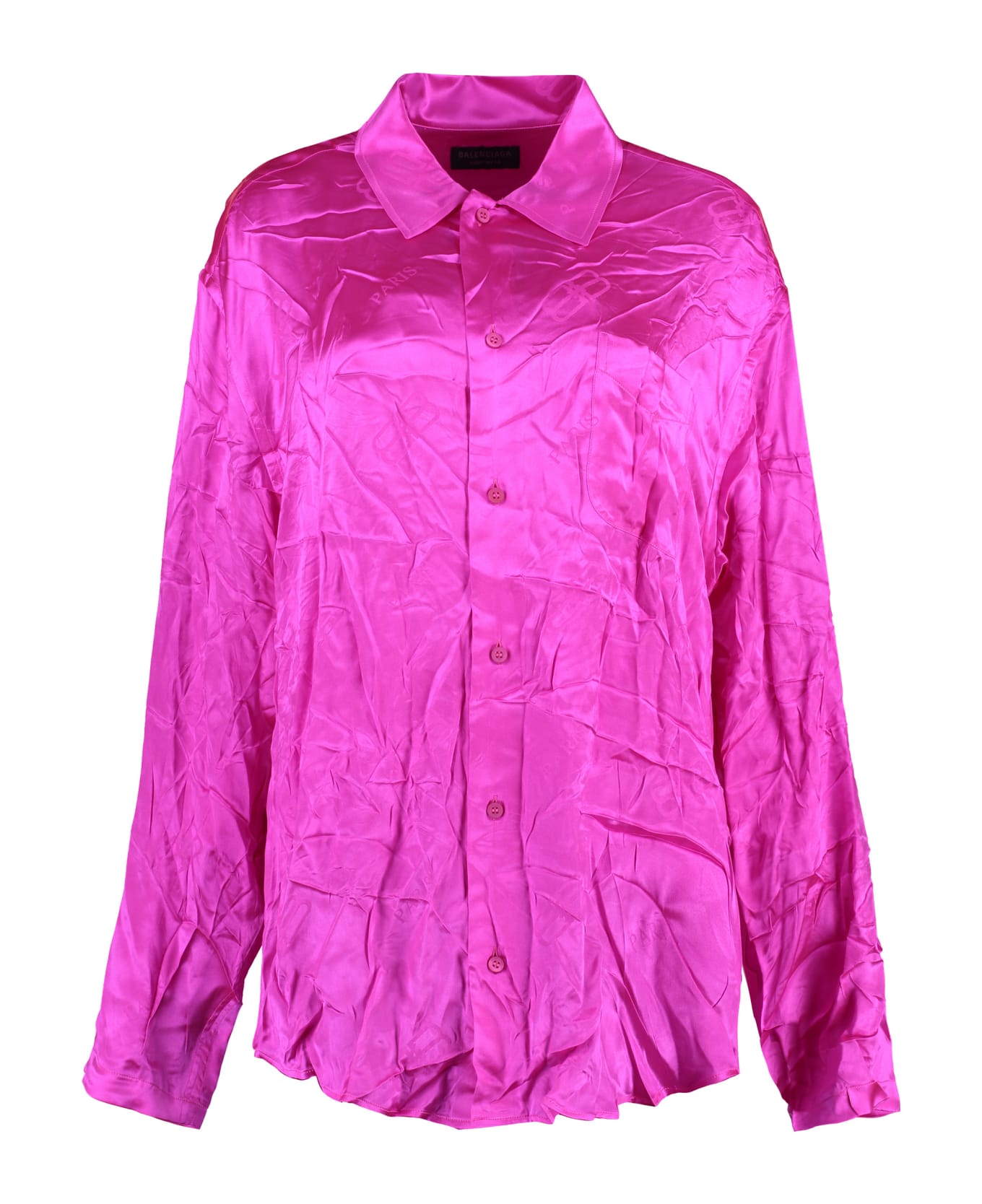Balenciaga Silk Shirt - Fuchsia