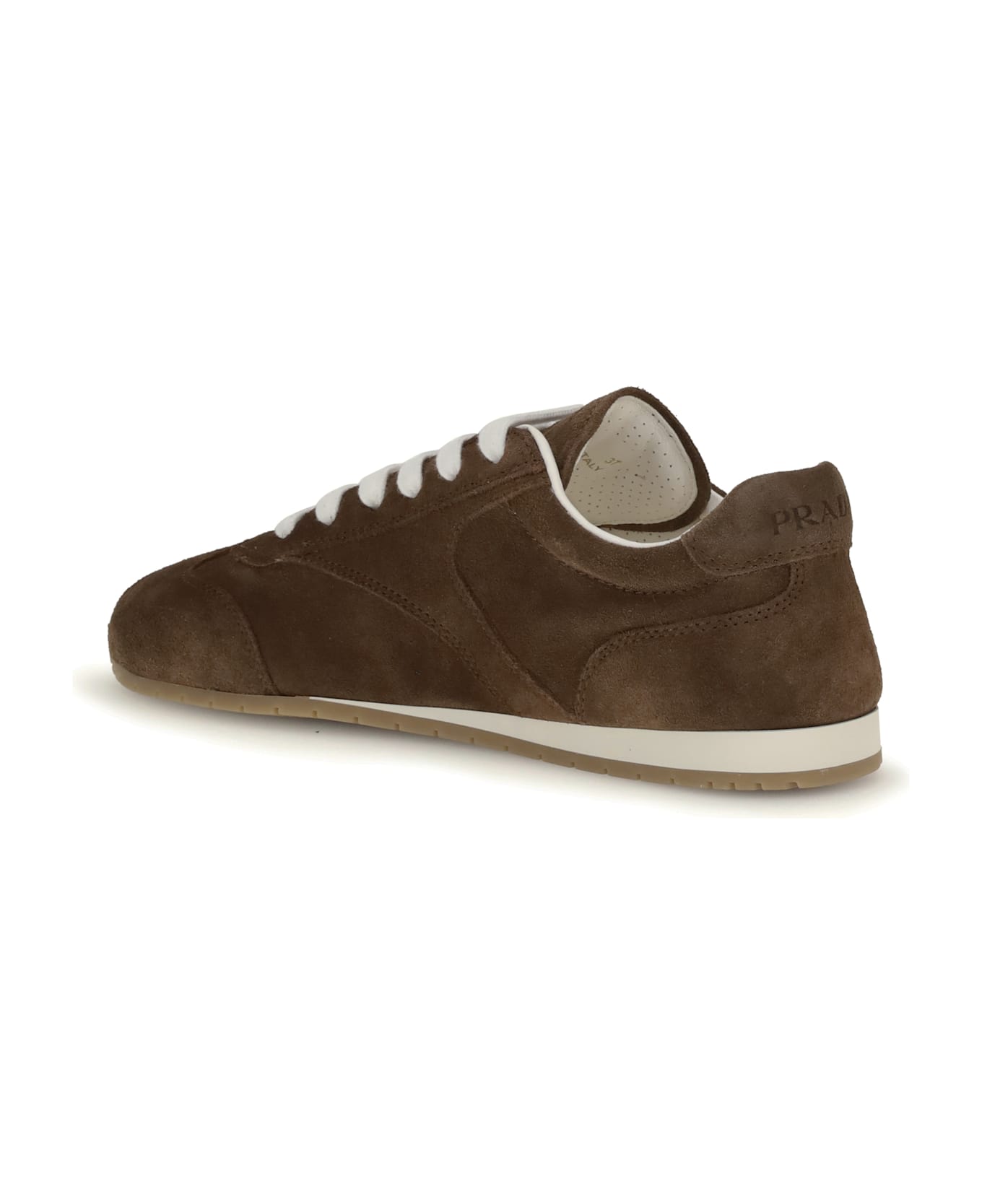 Prada Suede Sneakers - Brown