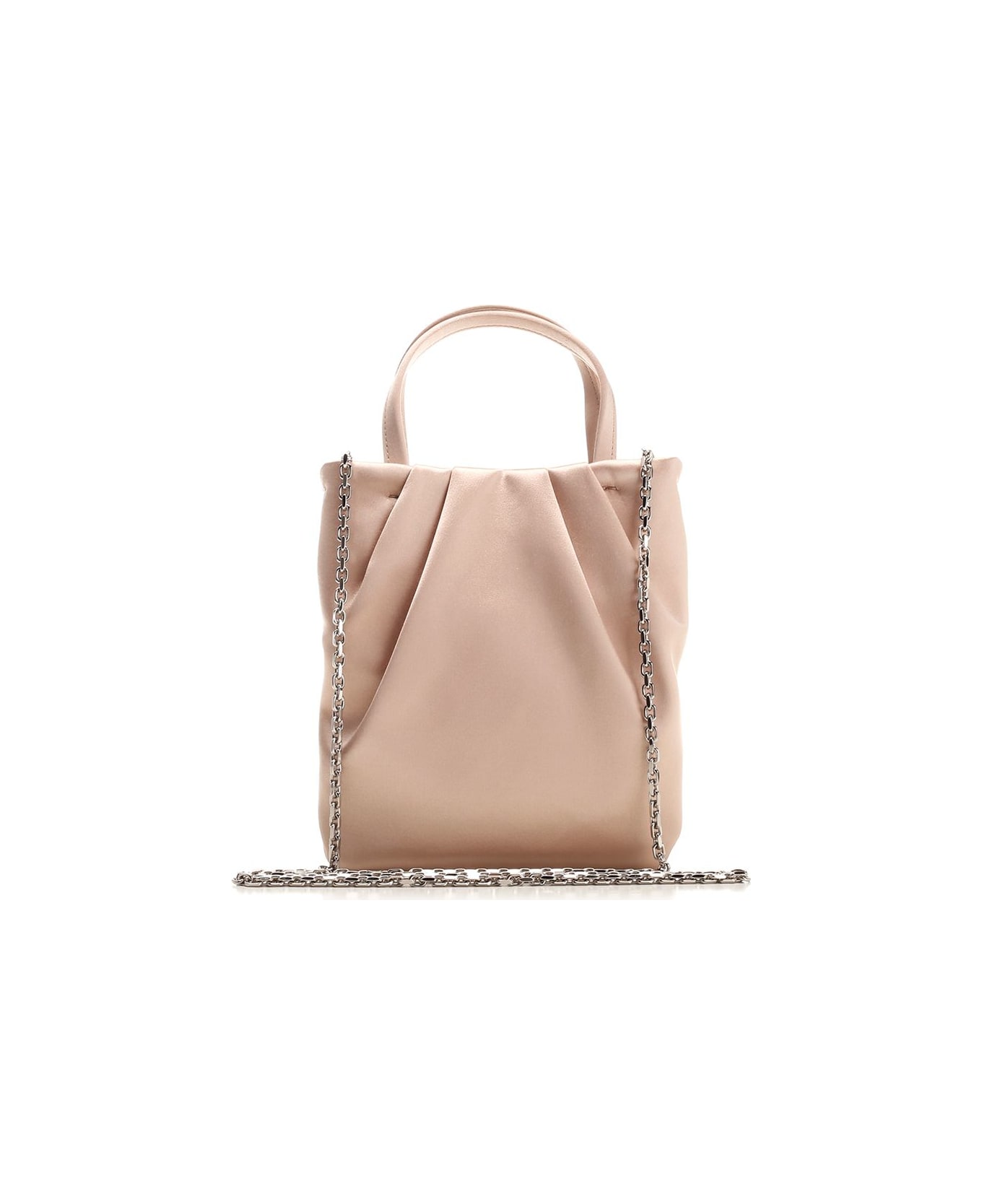 Roger Vivier ショルダーバッグ ピンク 2126324O0004 ピンク Woman ヴィヴ ショック レザー ショッピング バッグ ミニ